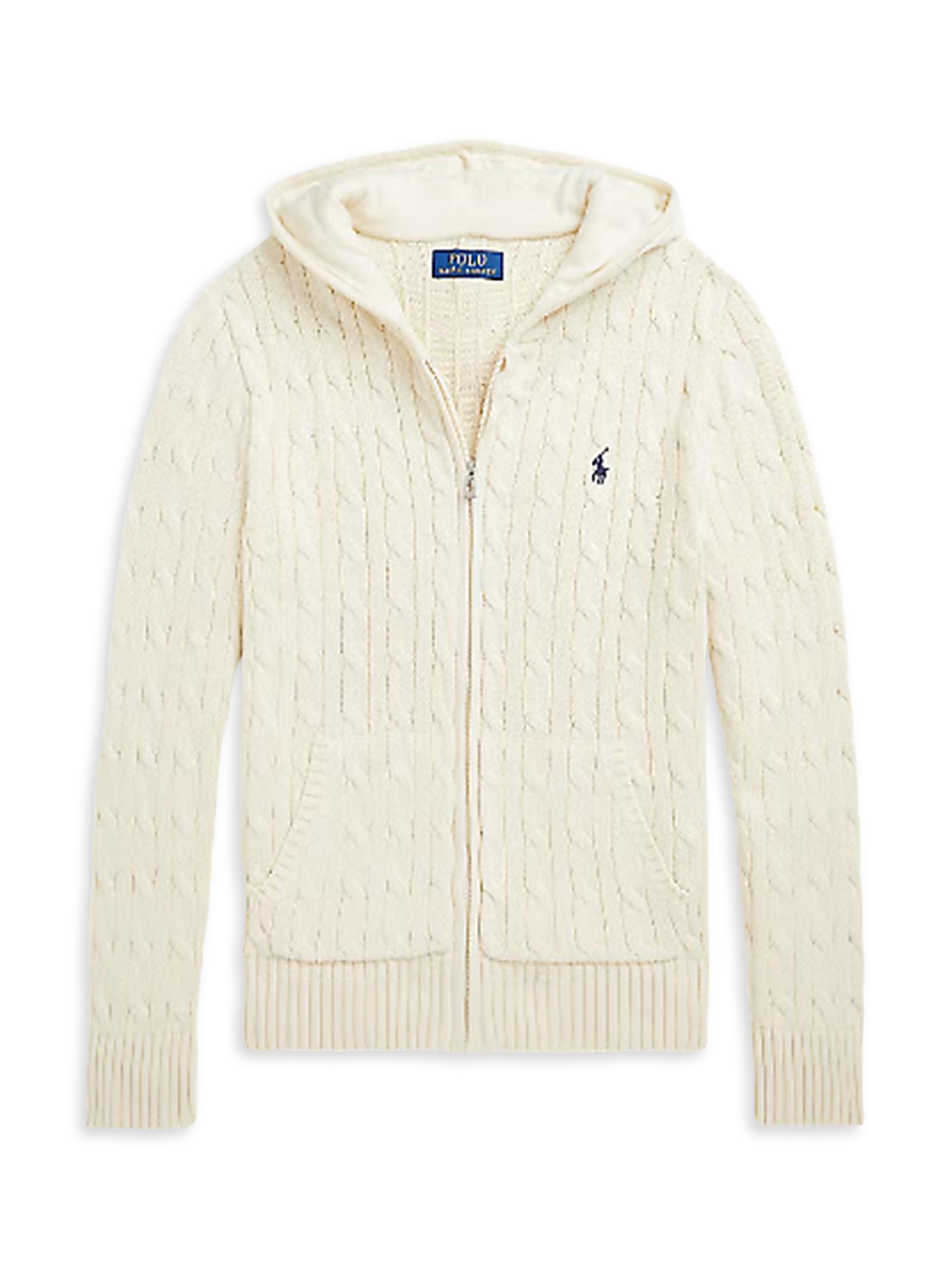 Polo Ralph Lauren Little Girl's & Girl's Cotton Cable-Knit