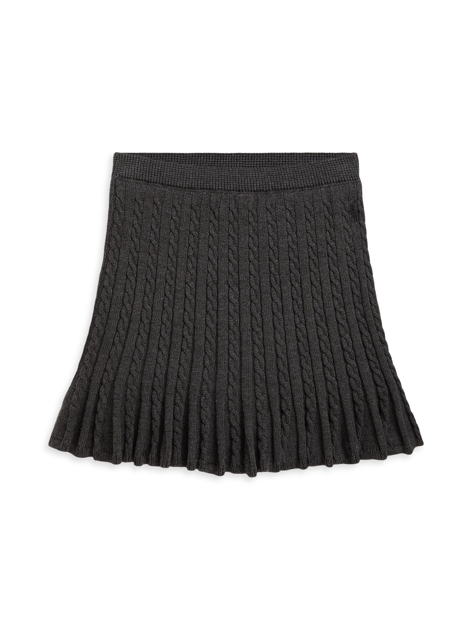 Little Girl's & Girl's Mini Cable-Knit Cardigan