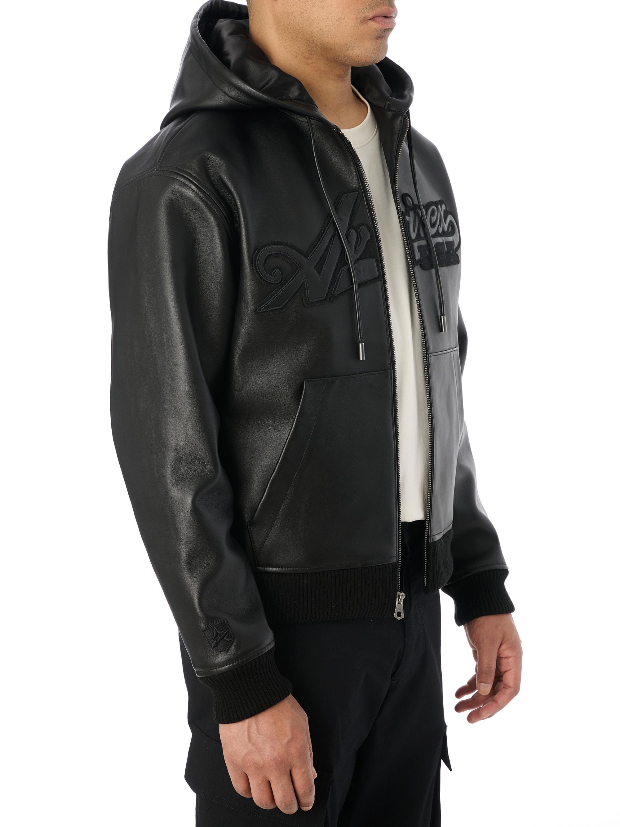 Avirex Core Nappa Leather Full-Zip Hoodie | Saks Fifth Avenue