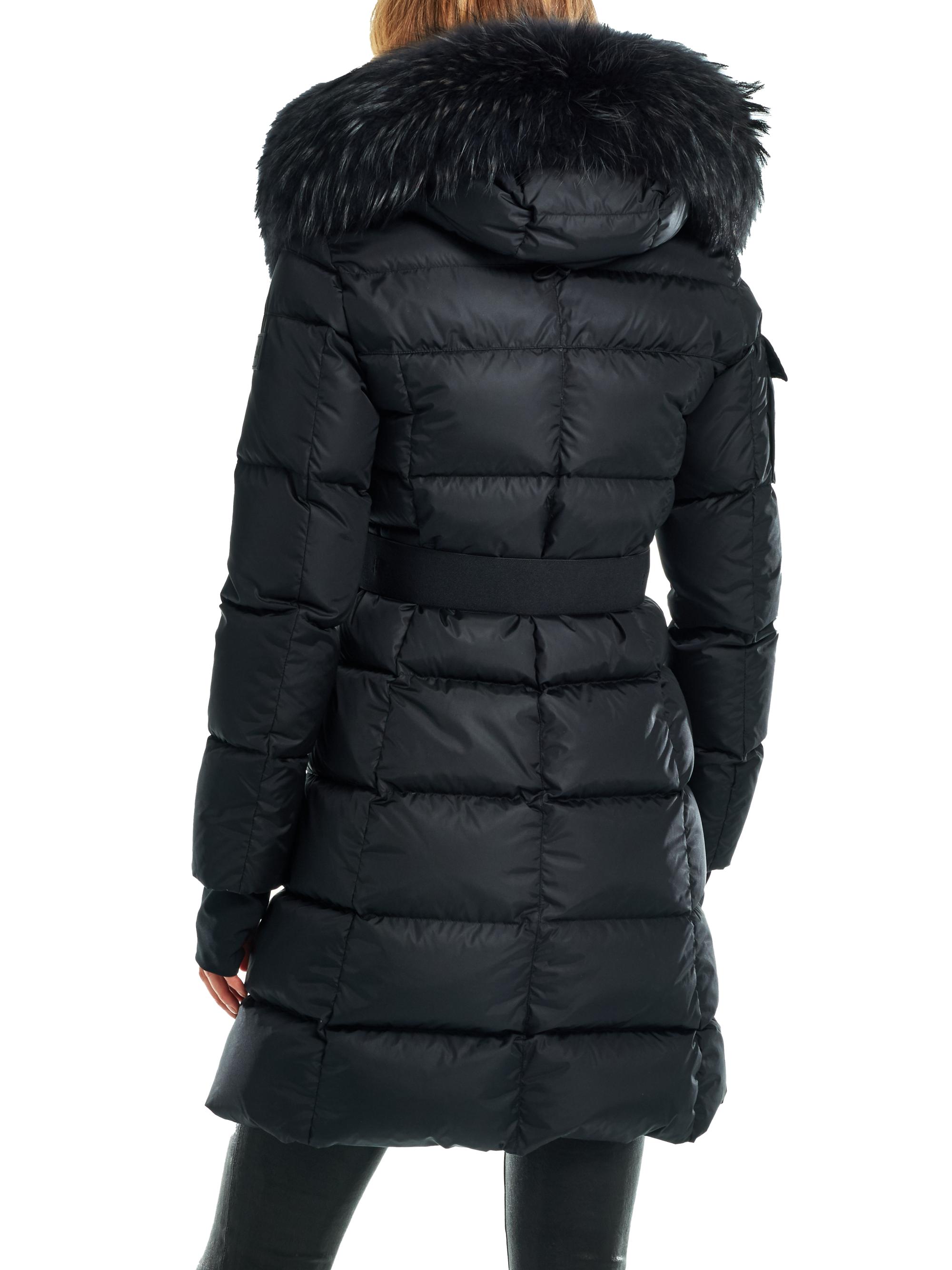 SAM. Infinity Shearling-Trimmed Hood Down Jacket | Saks Fifth Avenue