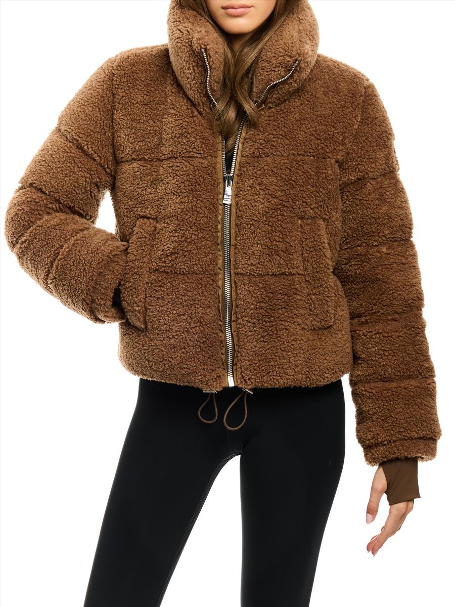 SAM. Gemma Quilted Sherpa Puffer Jacket | Saks Fifth Avenue