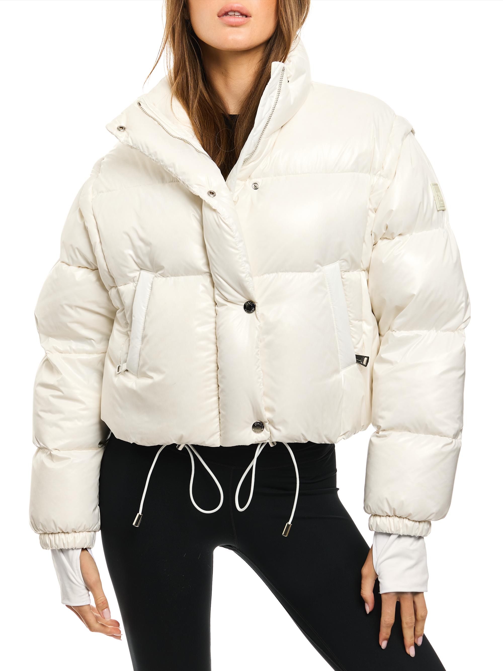 SAM. Women's Cleo Convertible Down Jacket - Marshmallow