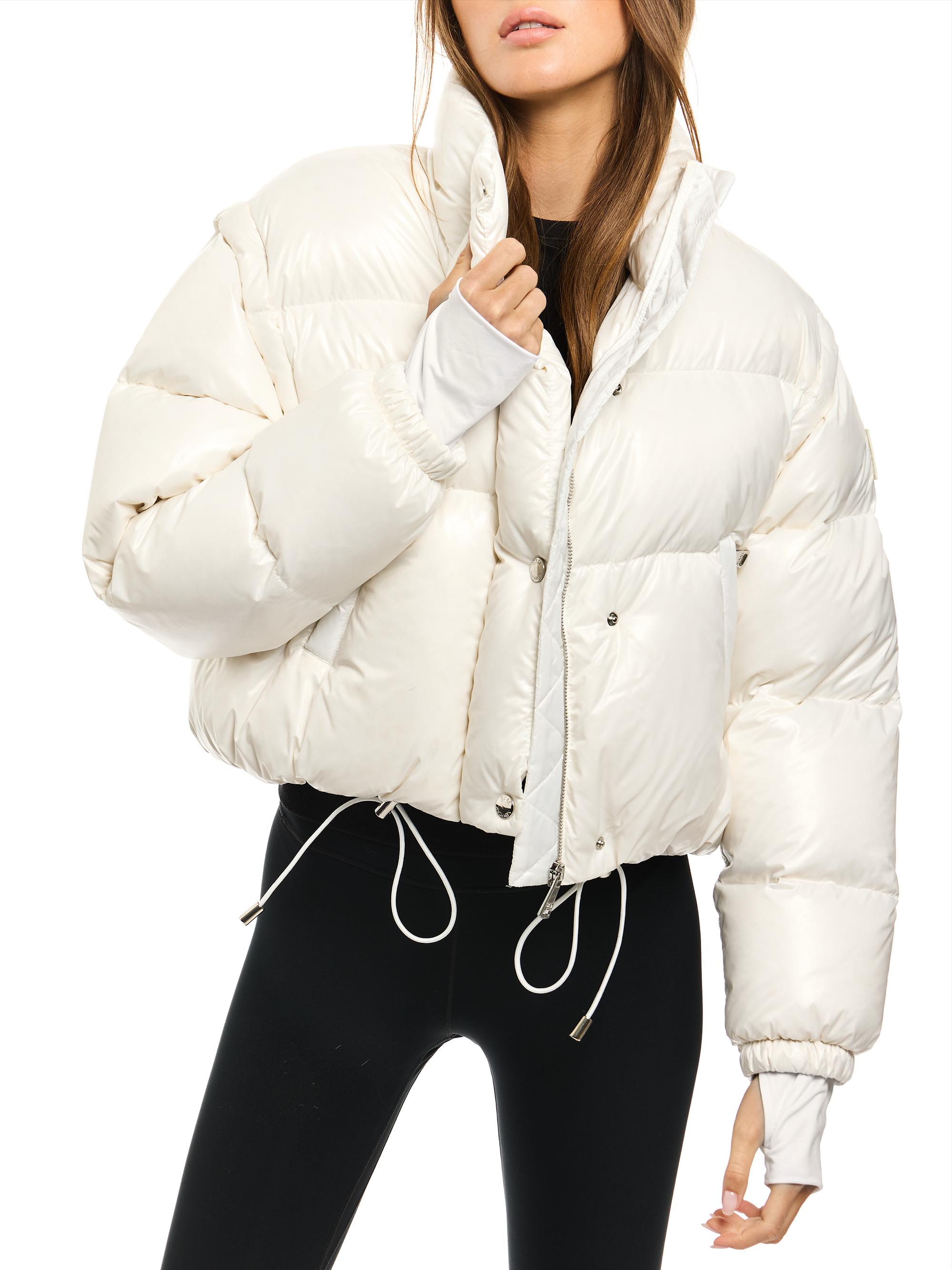 SAM. Women's Cleo Convertible Down Jacket - Marshmallow | Thumbnail 3