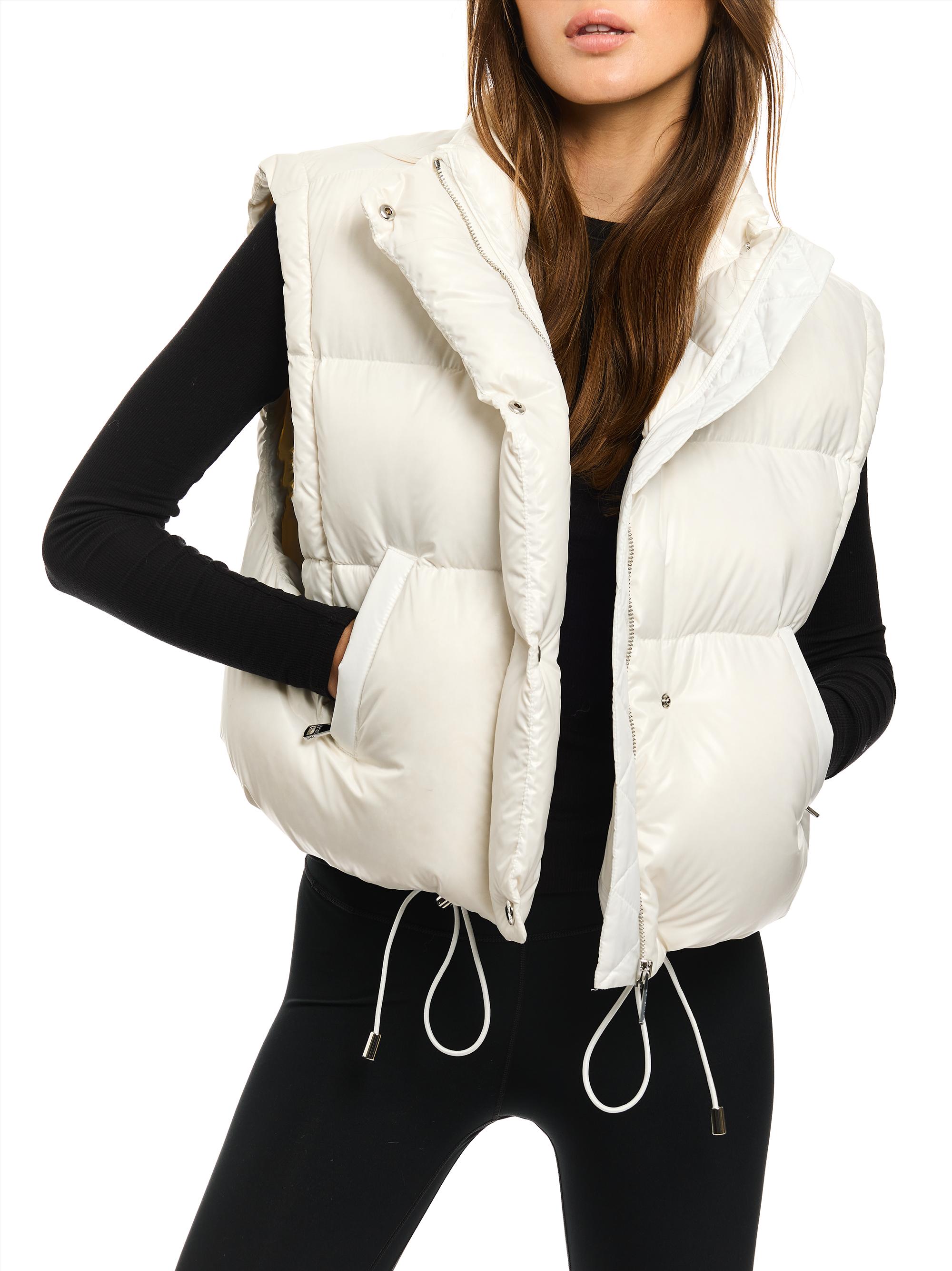 SAM. Women's Cleo Convertible Down Jacket - Marshmallow | Thumbnail 5