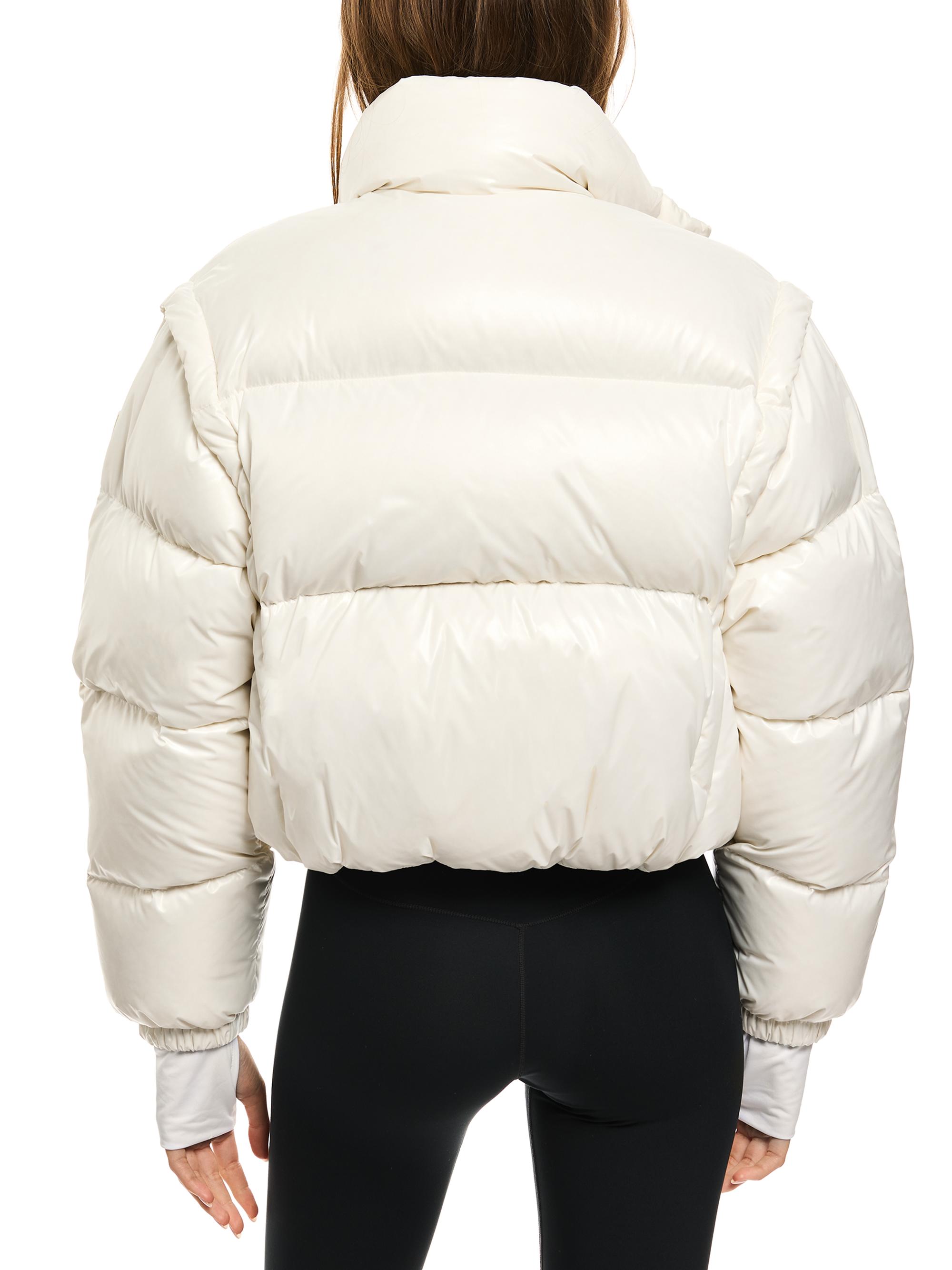 SAM. Women's Cleo Convertible Down Jacket - Marshmallow | Thumbnail 7