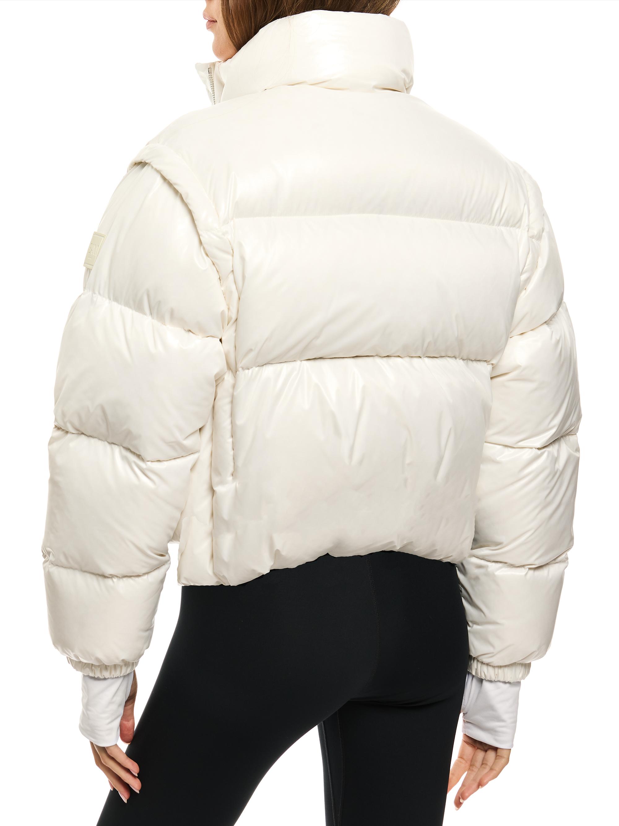 SAM. Women's Cleo Convertible Down Jacket - Marshmallow | Thumbnail 9