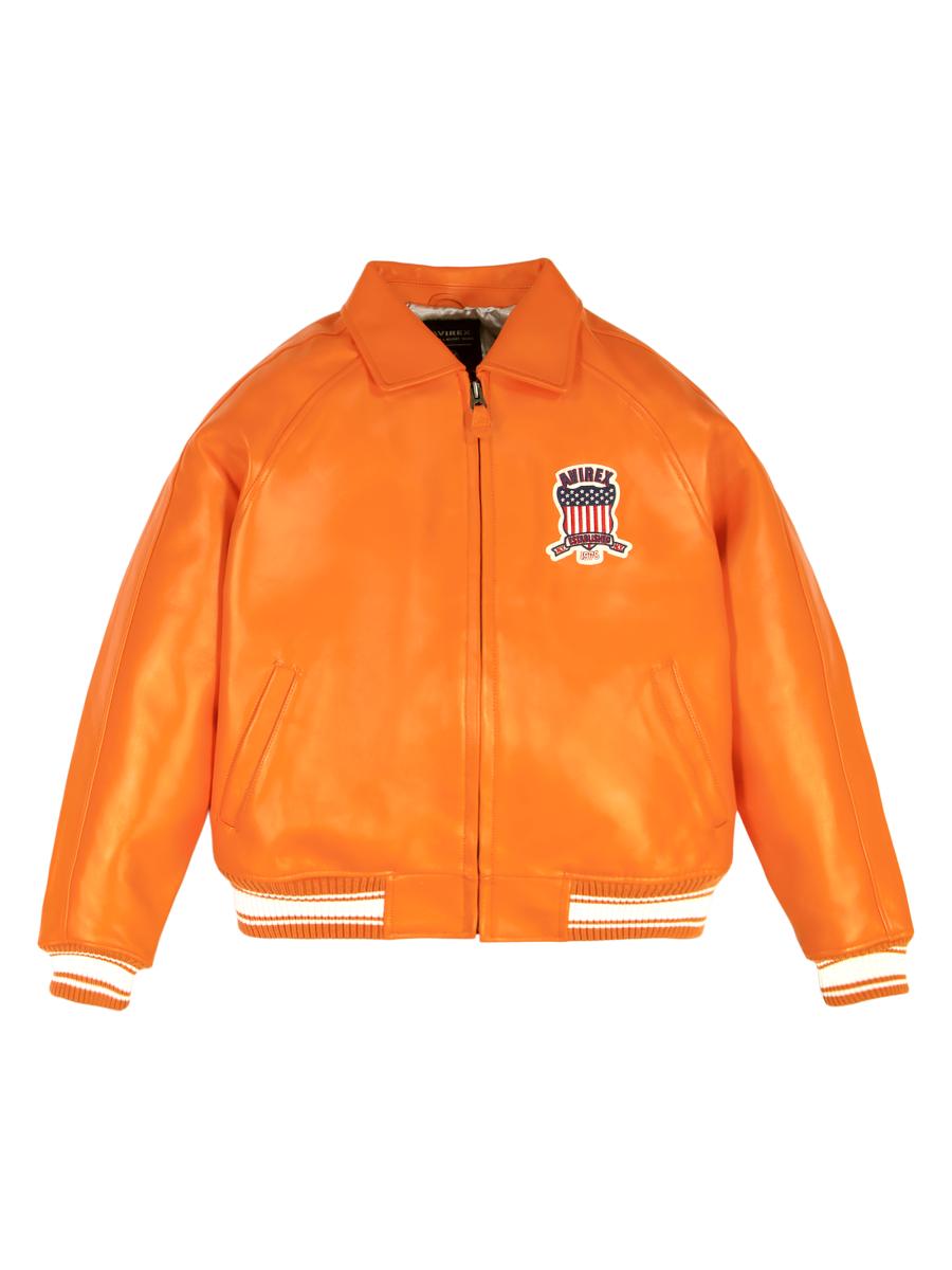 Avirex Fashion Icon Leather Bomber Jacket | Saks Fifth Avenue