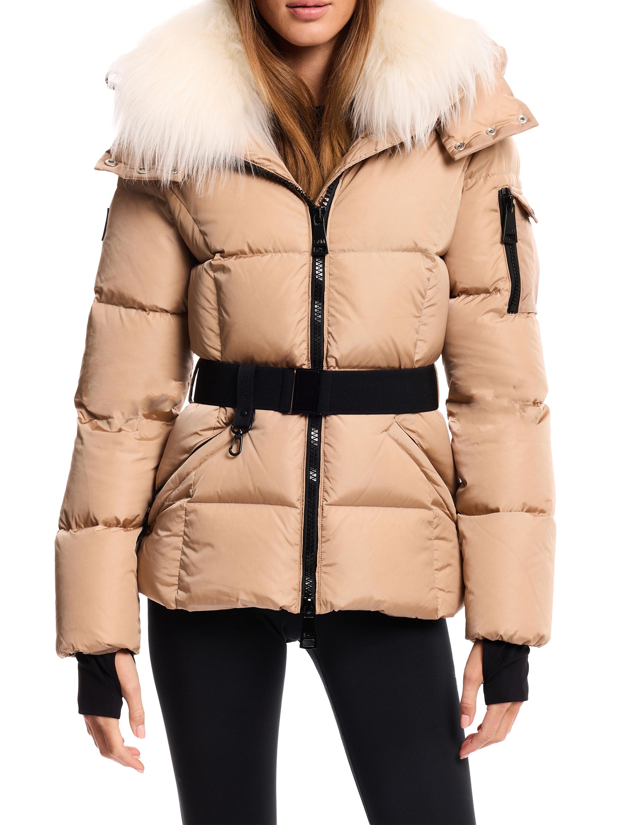 SAM. Luxe Soho Belted Down Jacket | Saks Fifth Avenue