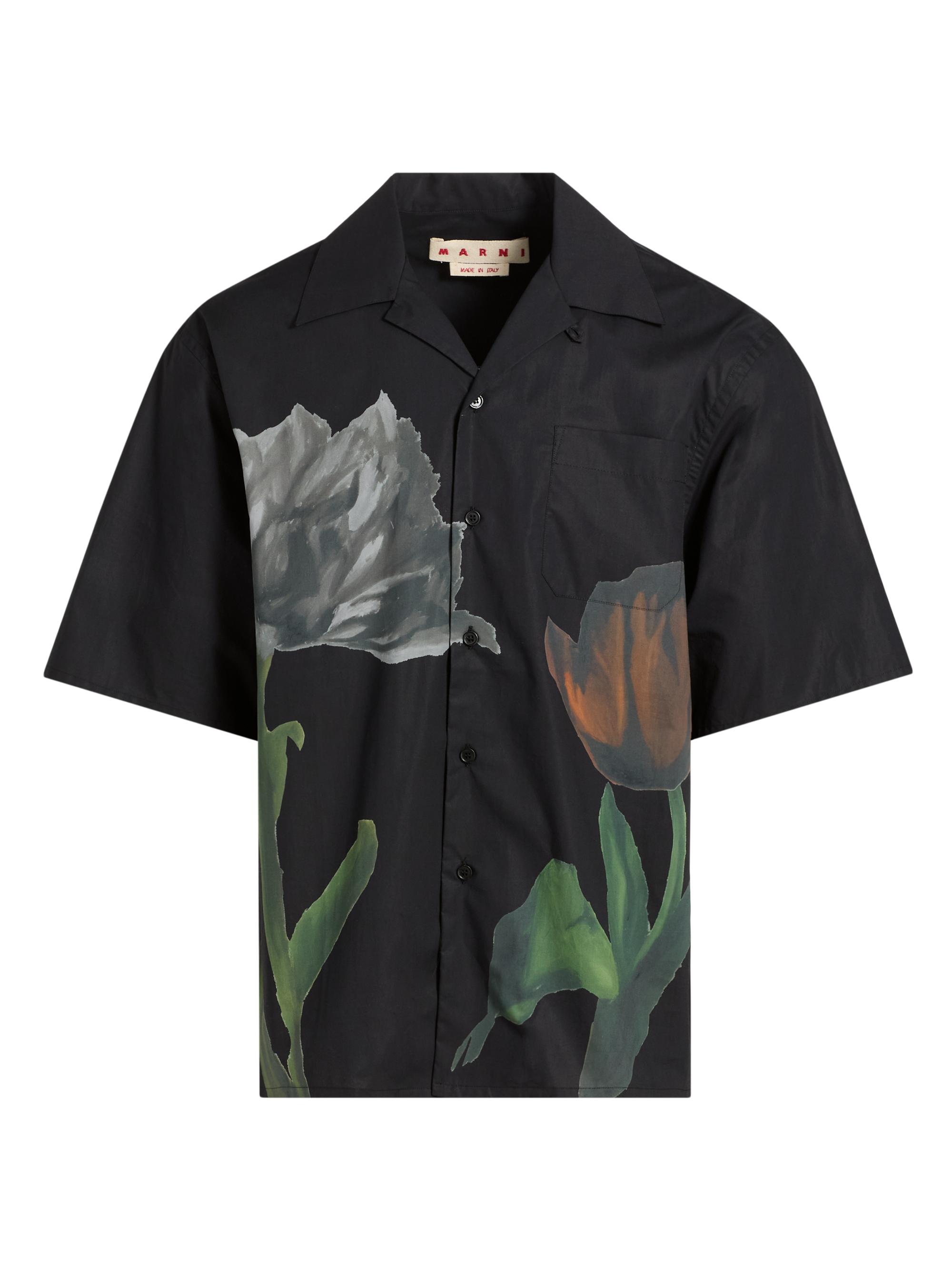 Prada Double Match Silk Twill Shirt | Saks Fifth Avenue
