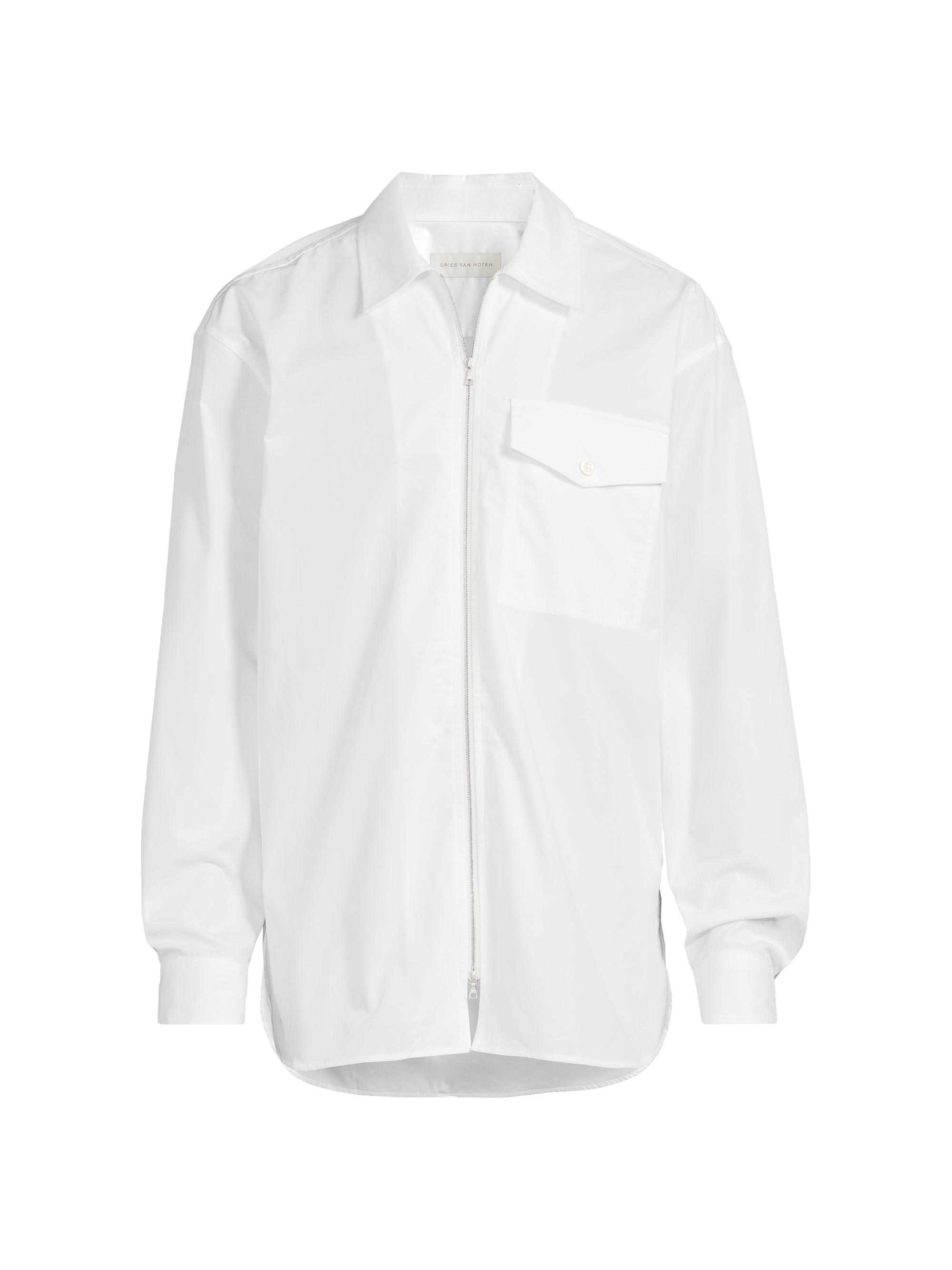 Sacai Cotton Button-Front Shirt | Saks Fifth Avenue
