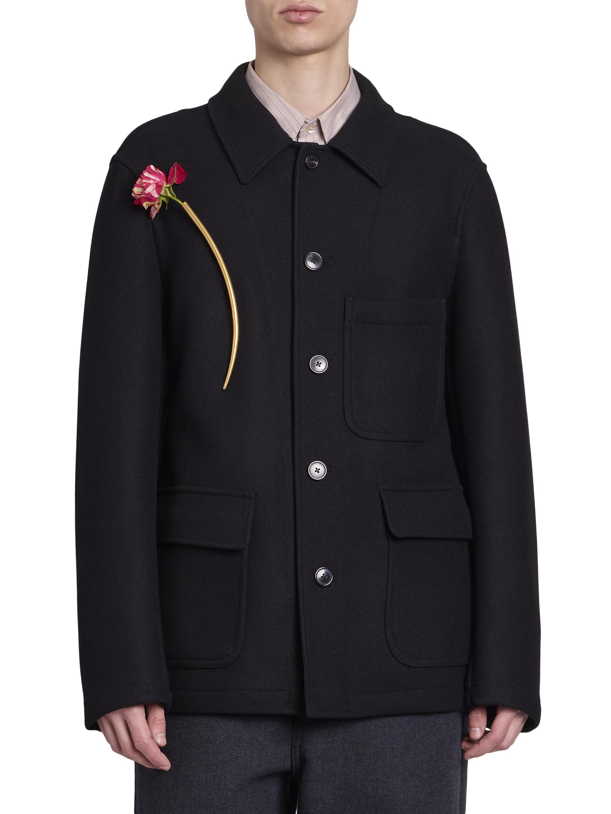 Dries Van Noten Braxton Button-Front Jacket | Saks Fifth Avenue