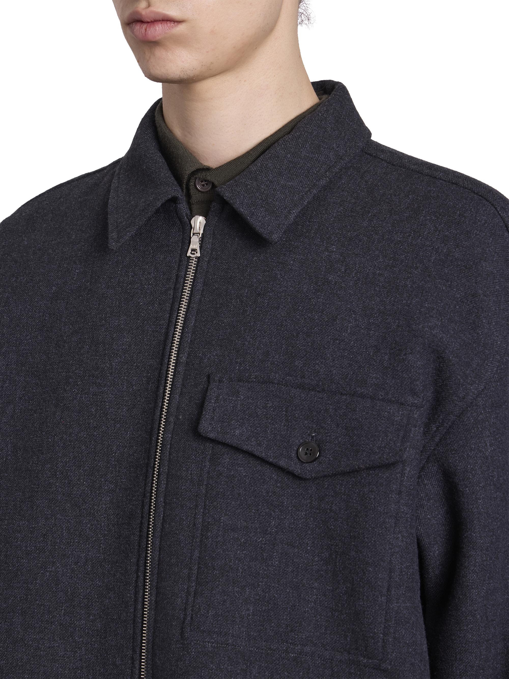 Dries Van Noten Croomson Zip-Up Shirt Jacket | Saks Fifth Avenue