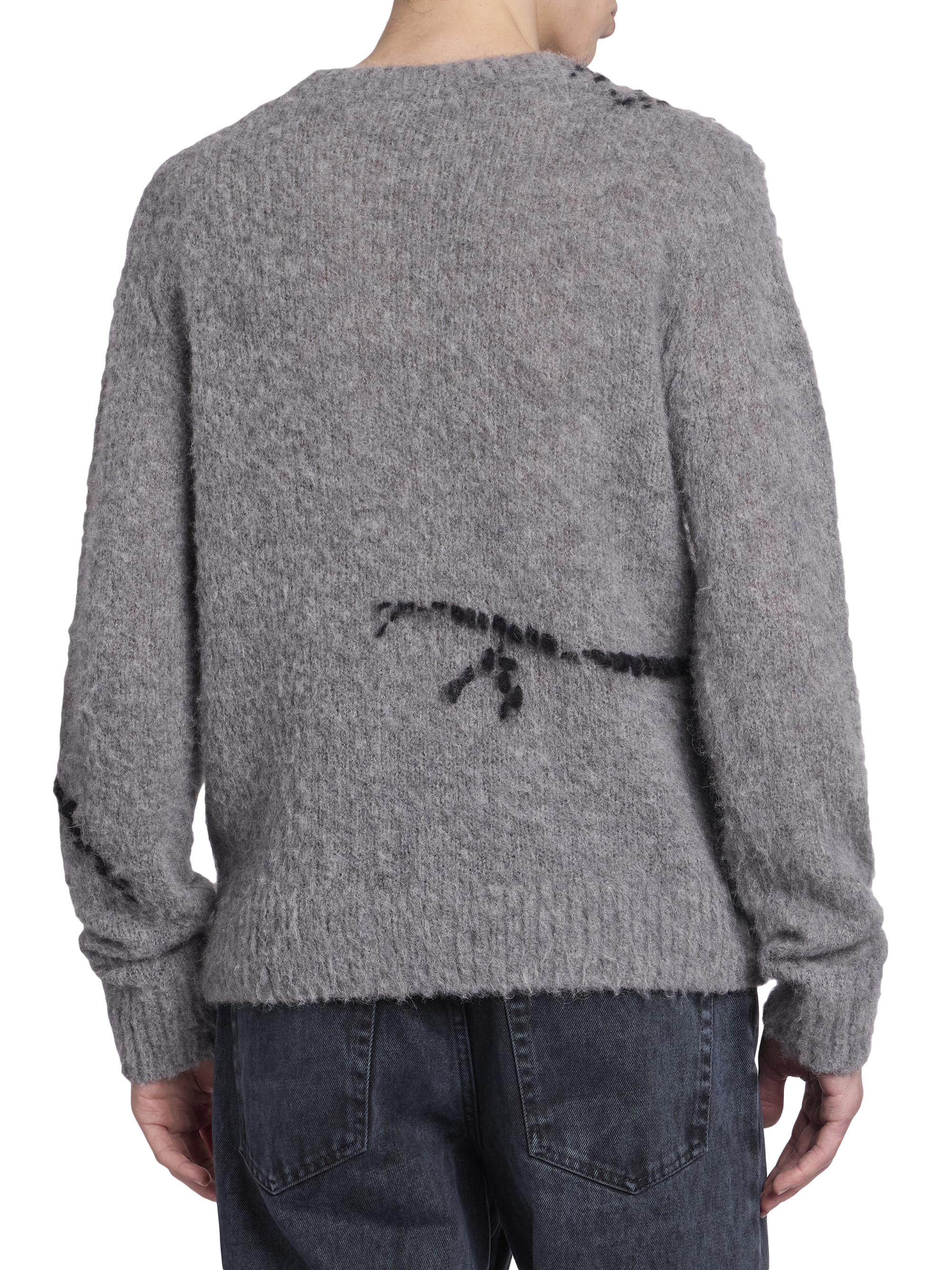 Dries van noten スヌード付モックネックニットM Dries van noten スヌード付モックネックニットM