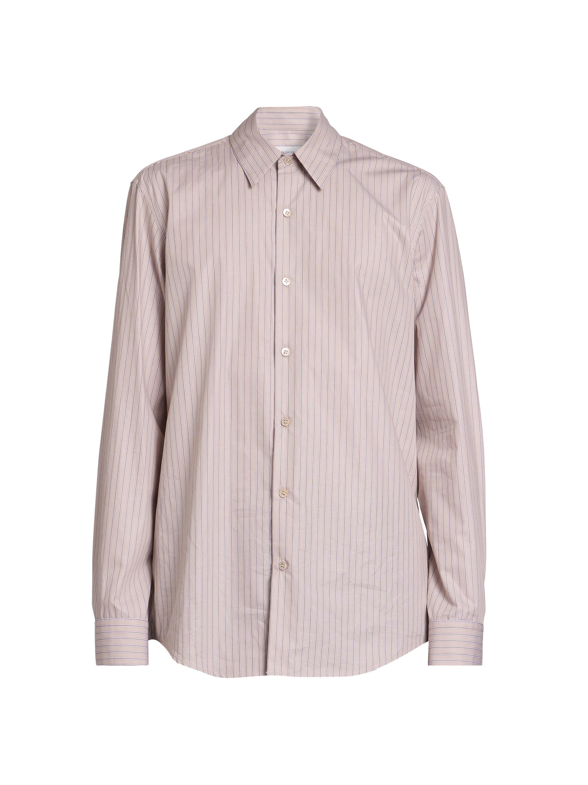 Dries Van Noten Cameron Shimmering Lamé Shirt | Saks Fifth Avenue
