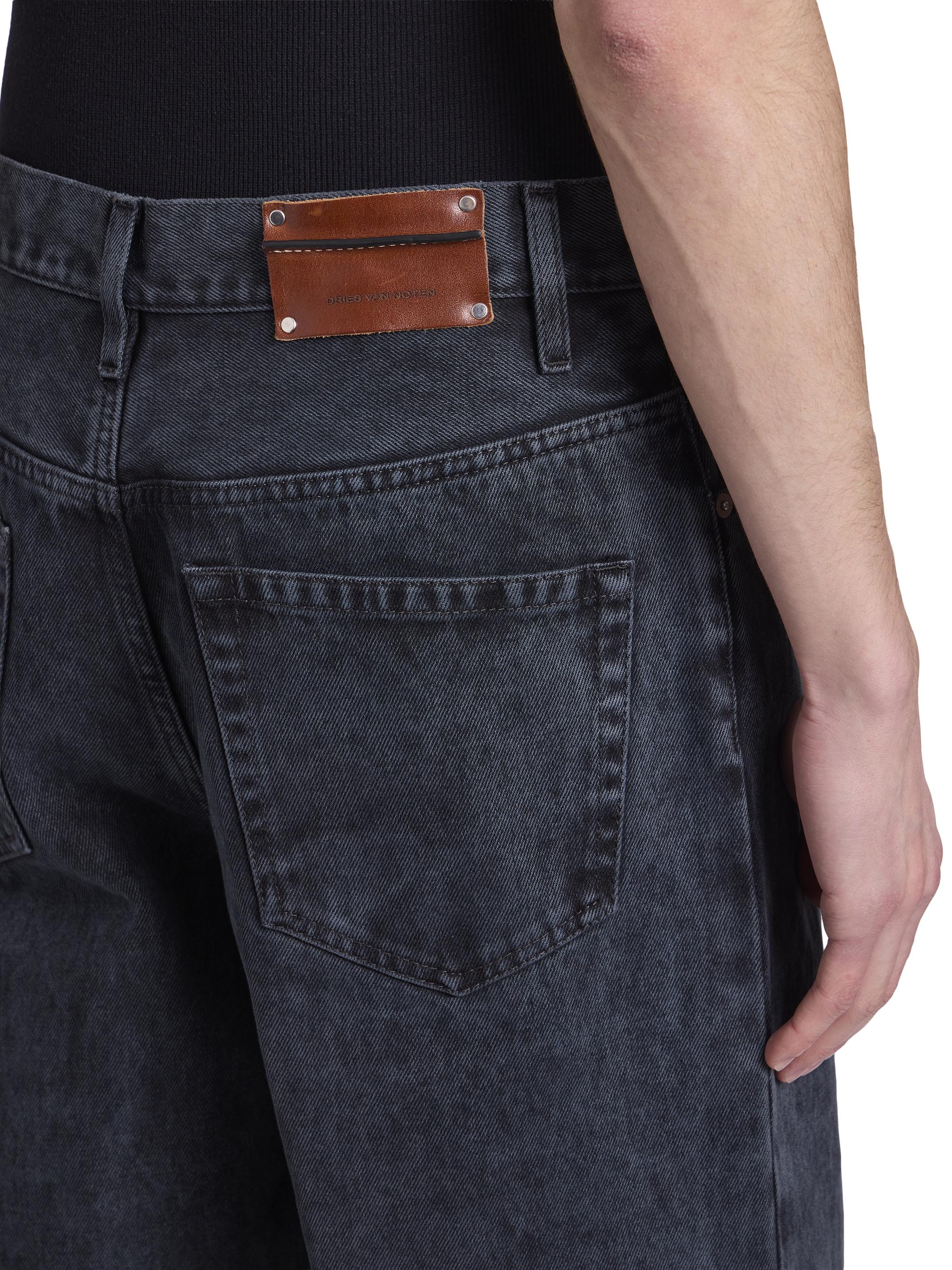Dries Van Noten Pine Den Straight-Leg Jeans | Saks Fifth Avenue