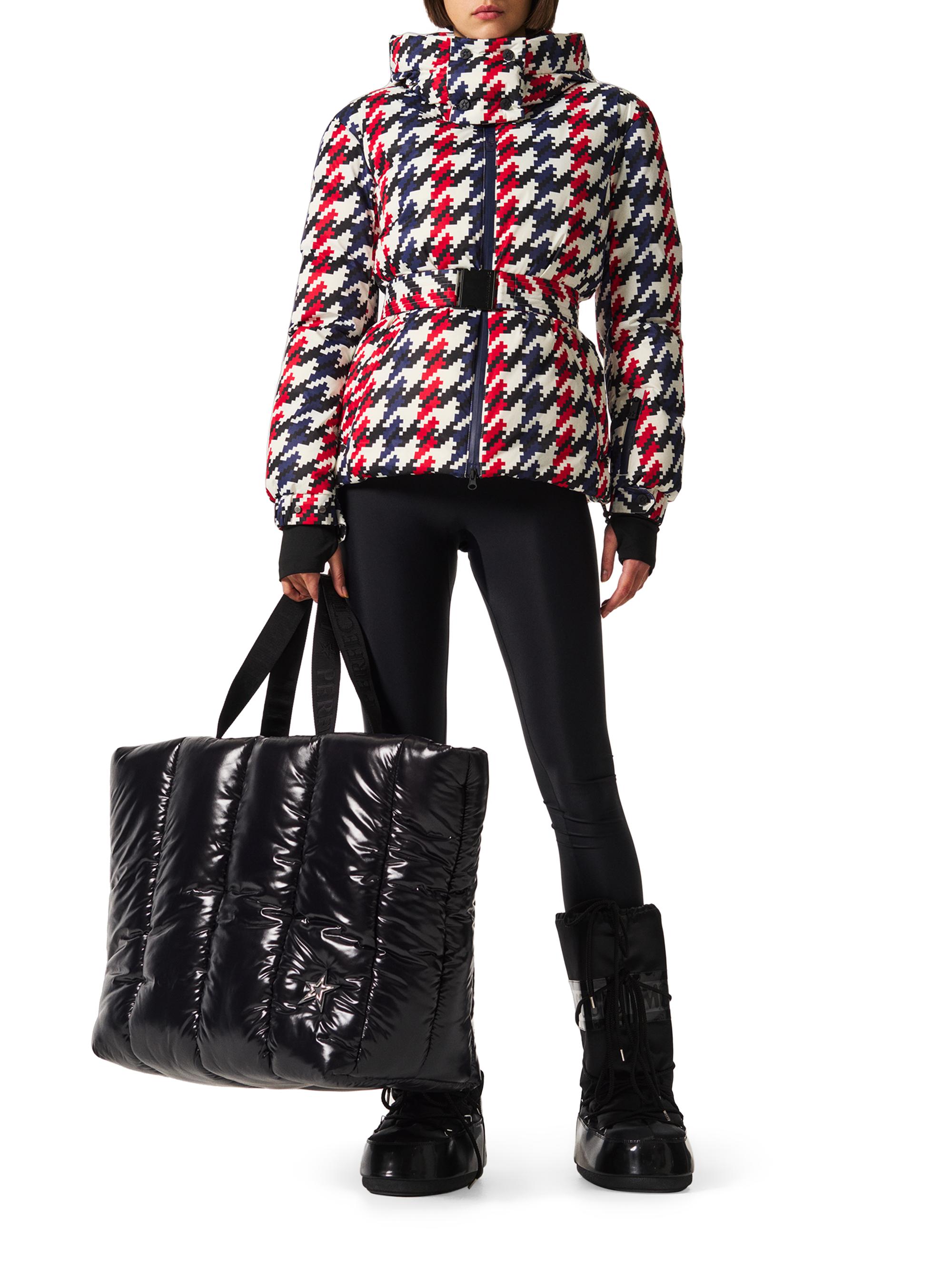 Perfect Moment Women's Candice Down Ski Parka - Houndstooth