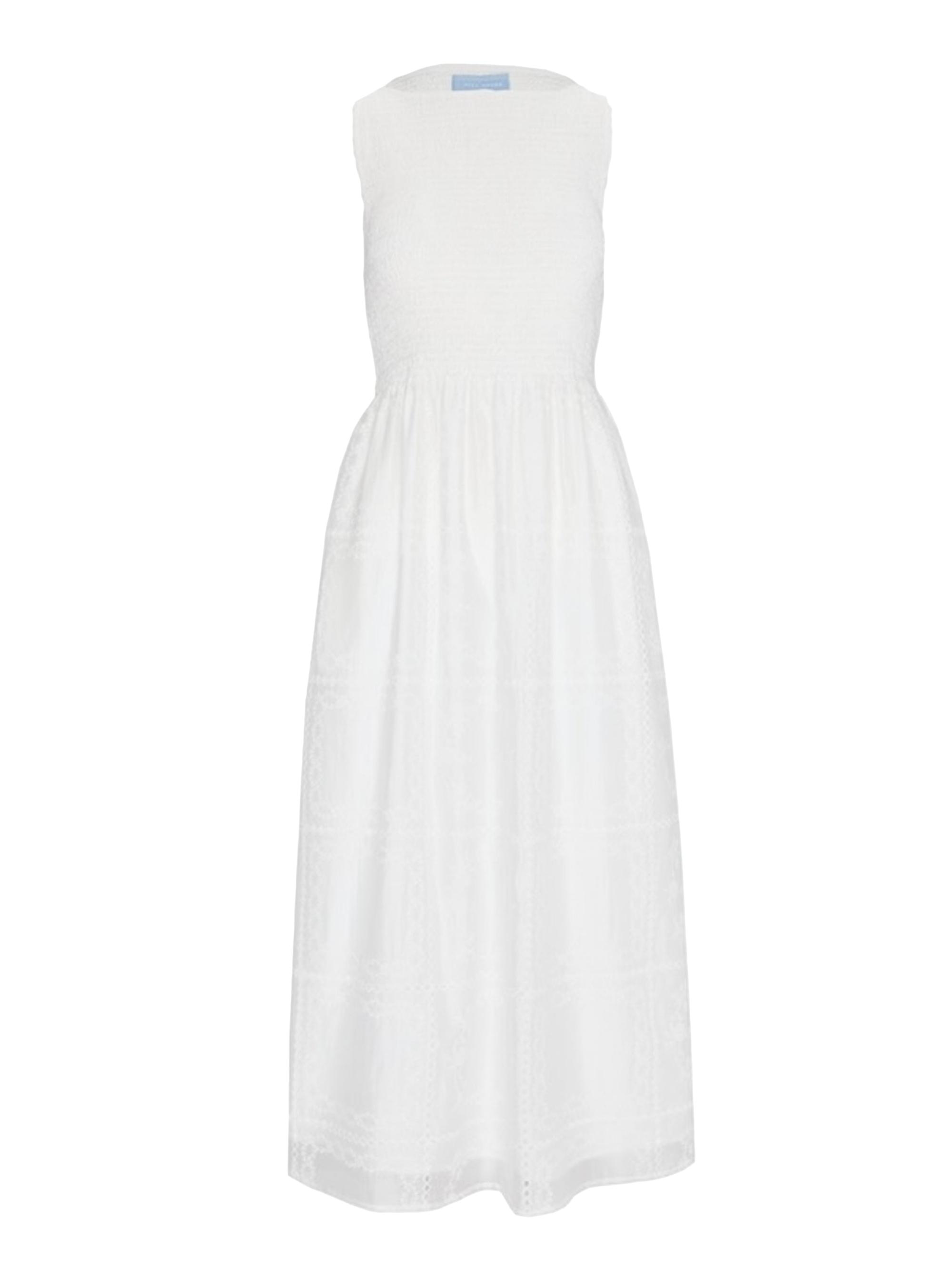 Hill House Home Women's The Cosima Nap Dress - White Patchwork Organza