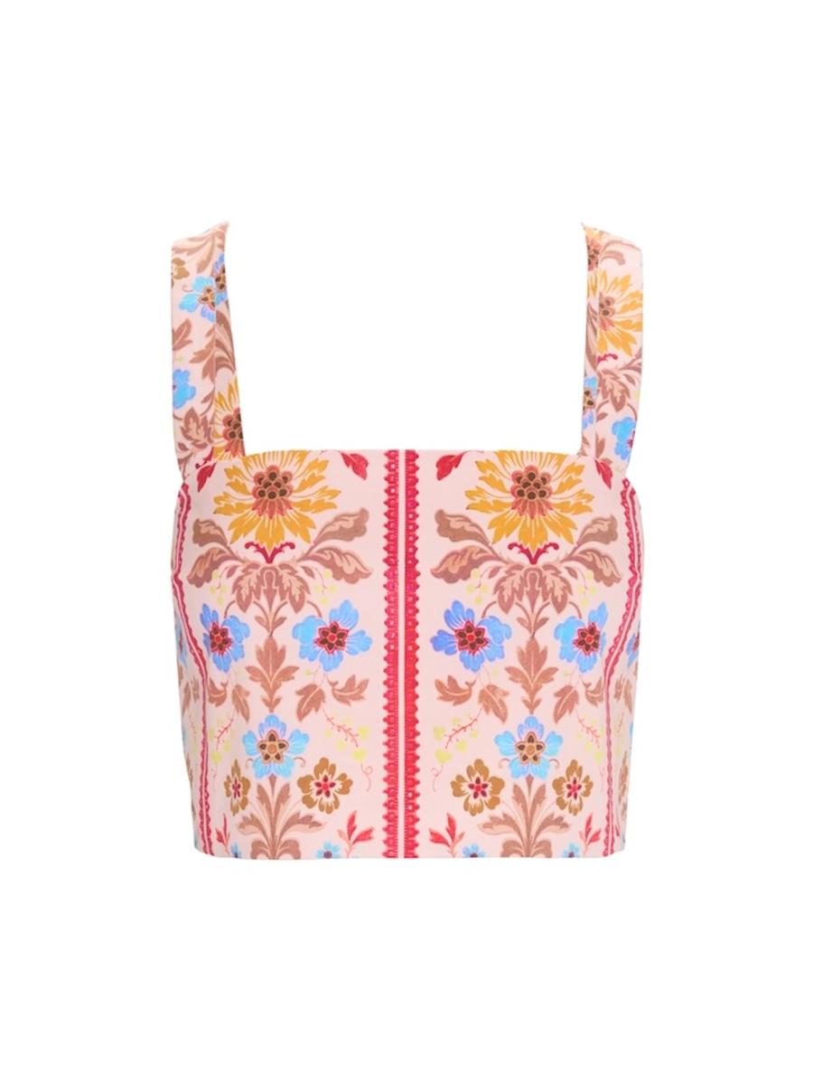 Hill House Home The Clara Crop Top | Saks Fifth Avenue