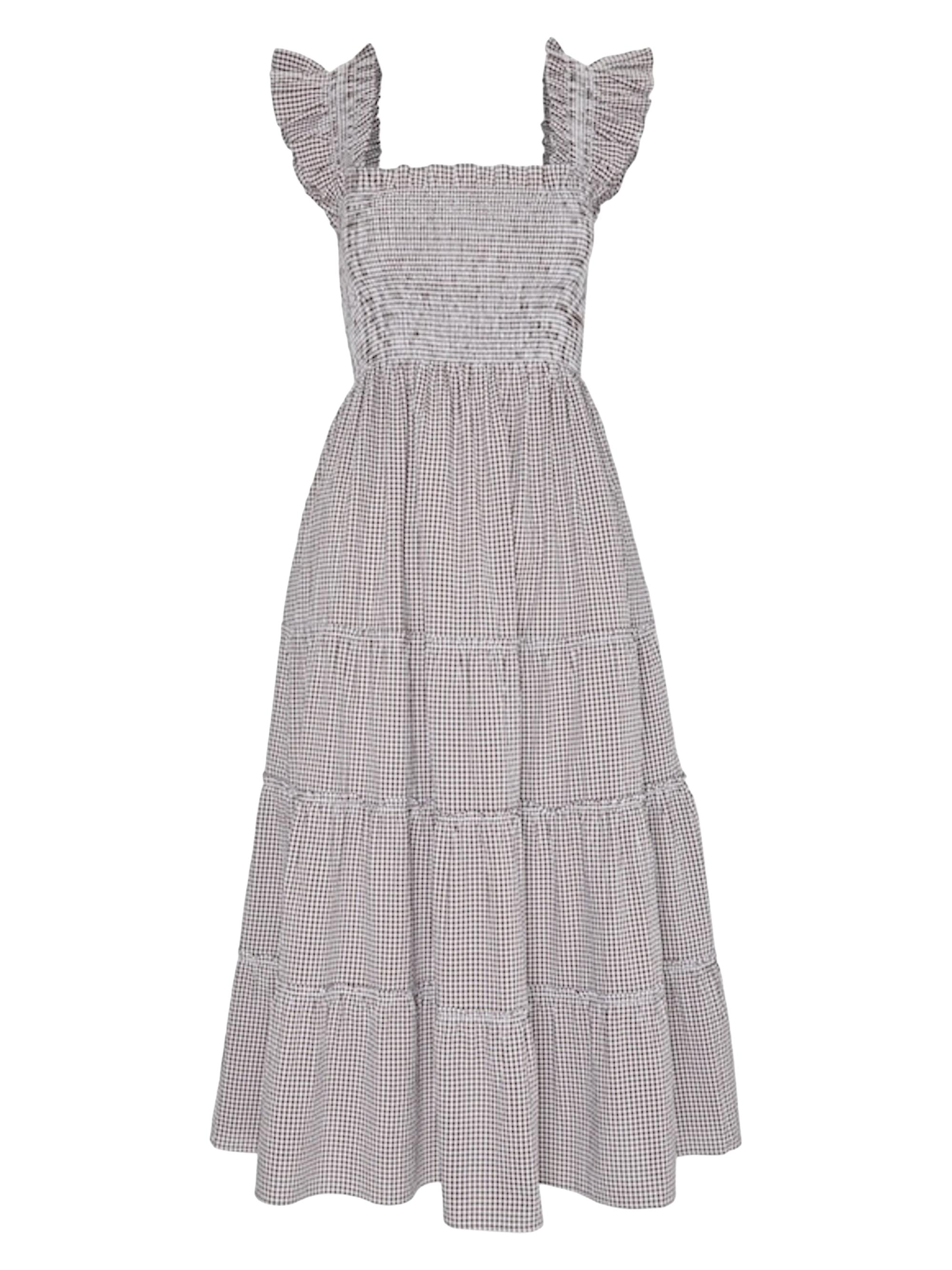 Hill House Home Women's The Ellie Nap Dress - Chocolate Gingham