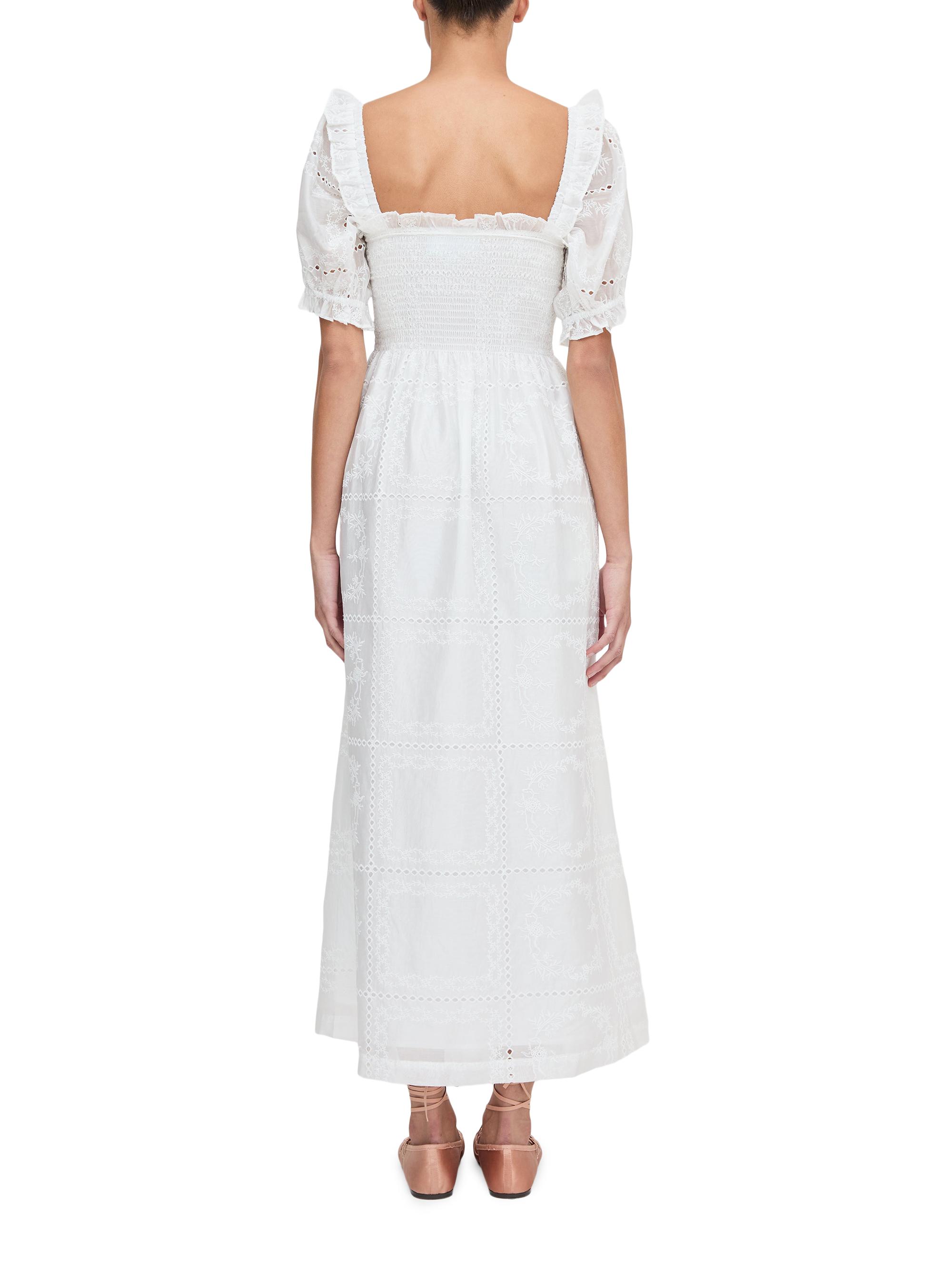 scarlett nap dress white patchwork organza Women's The Scarlett Nap Dress