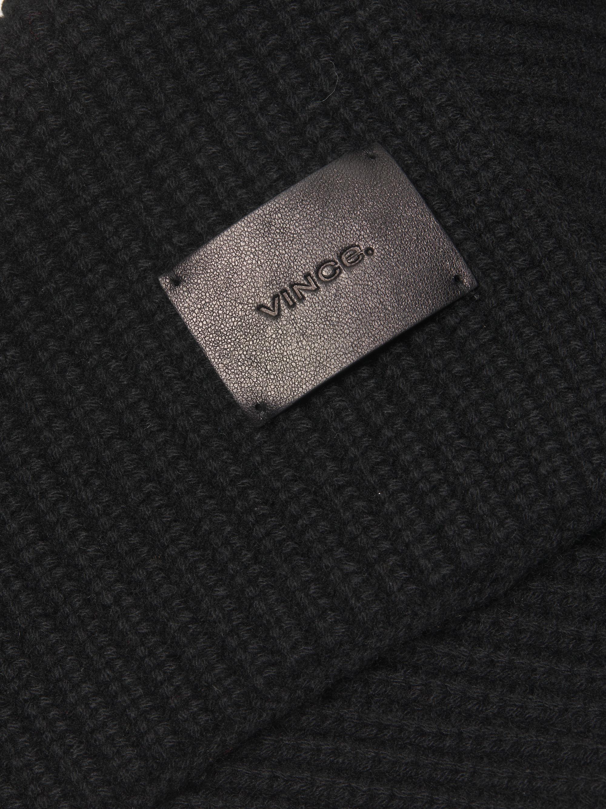 Vince Cashmere Shaker-Stitch Scarf | Saks Fifth Avenue