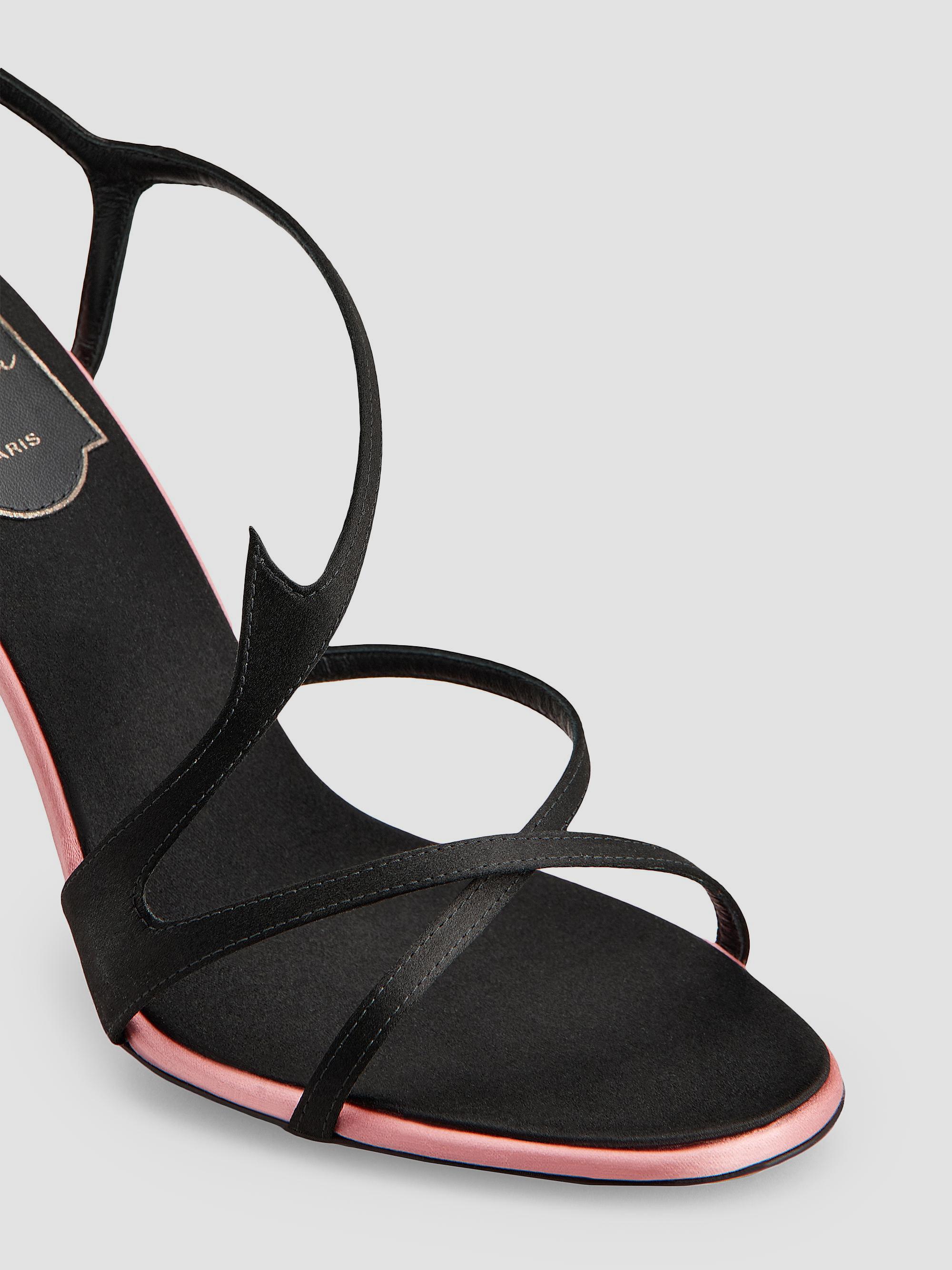 Roger Vivier Epine 100MM Strappy Sandals | Saks Fifth Avenue