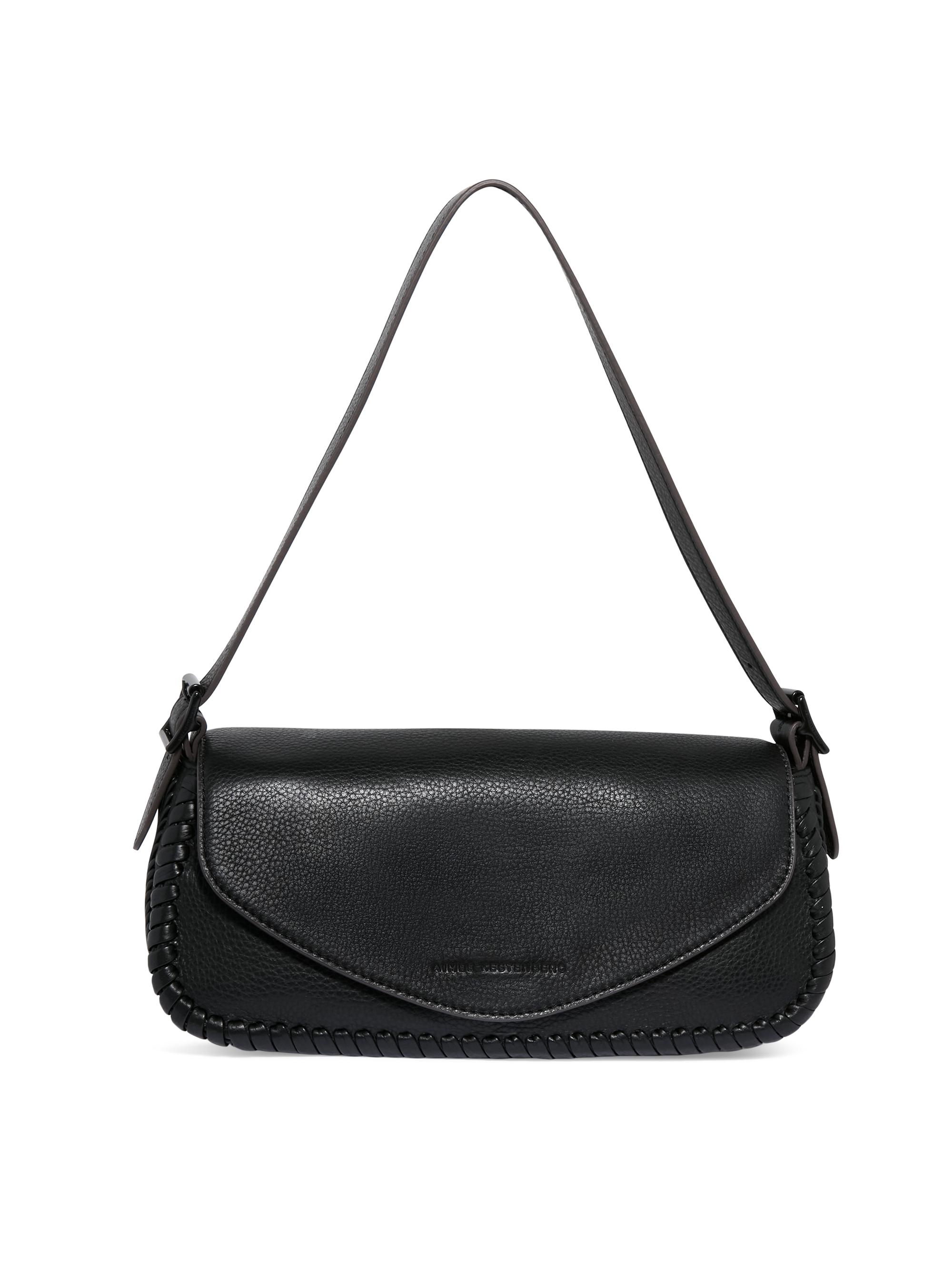 Aimee Kestenberg Women's All For Love Leather Baguette Bag - Black