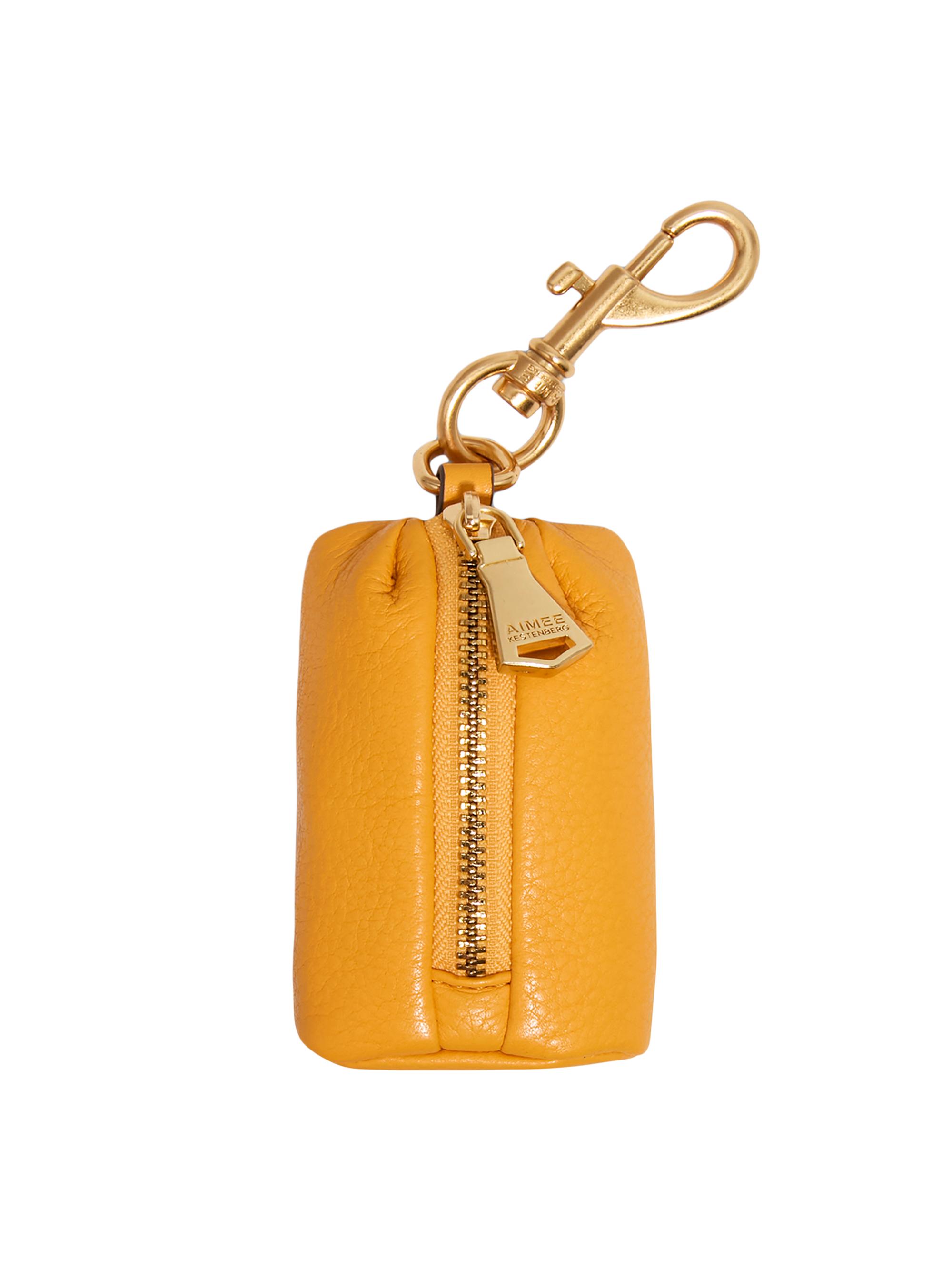 Aimee Kestenberg Women's Tamitha Leather Key Fob - Sunshine