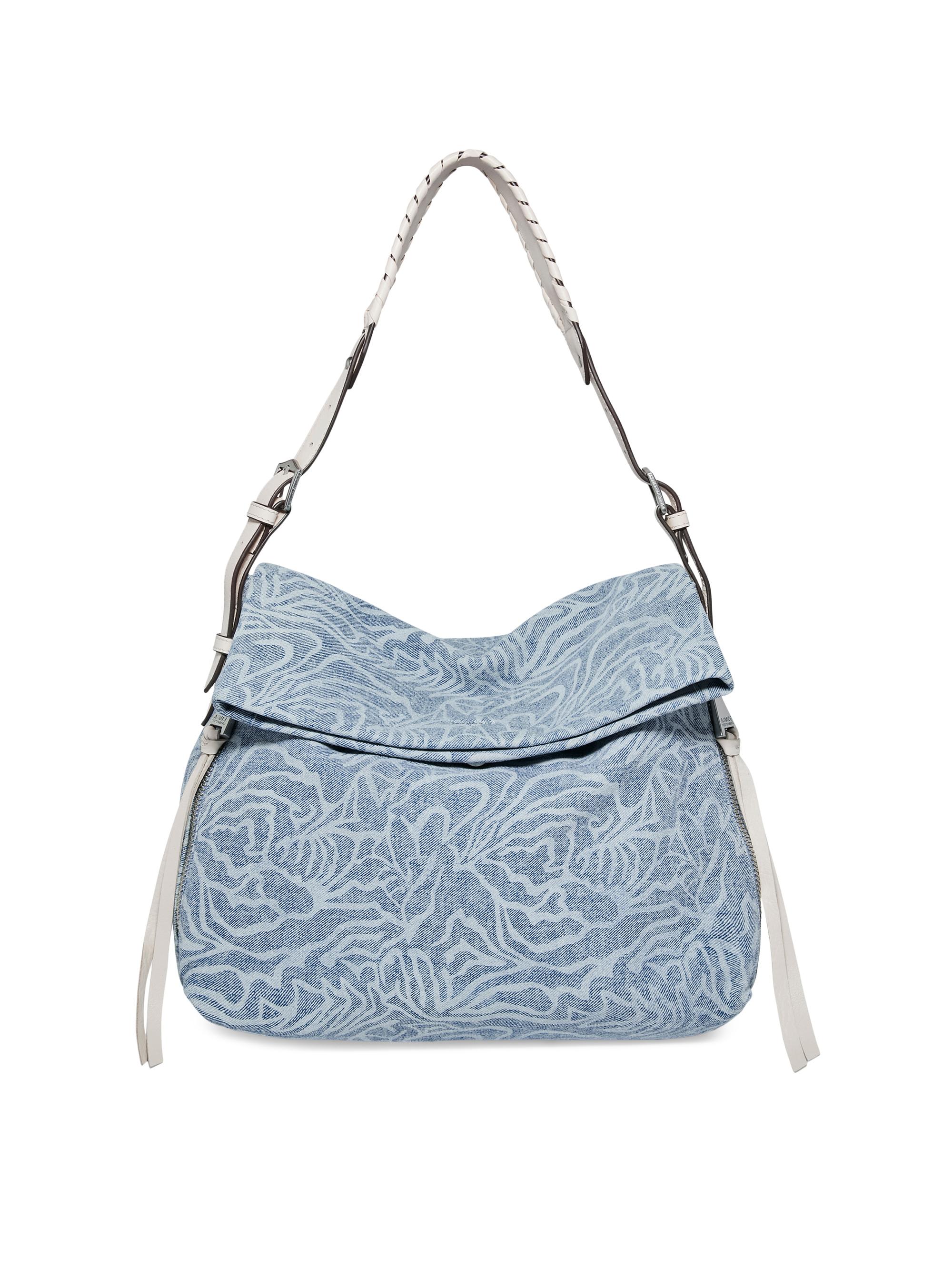 Aimee Kestenberg Women's Bali Leather Hobo Bag - Denim Garden