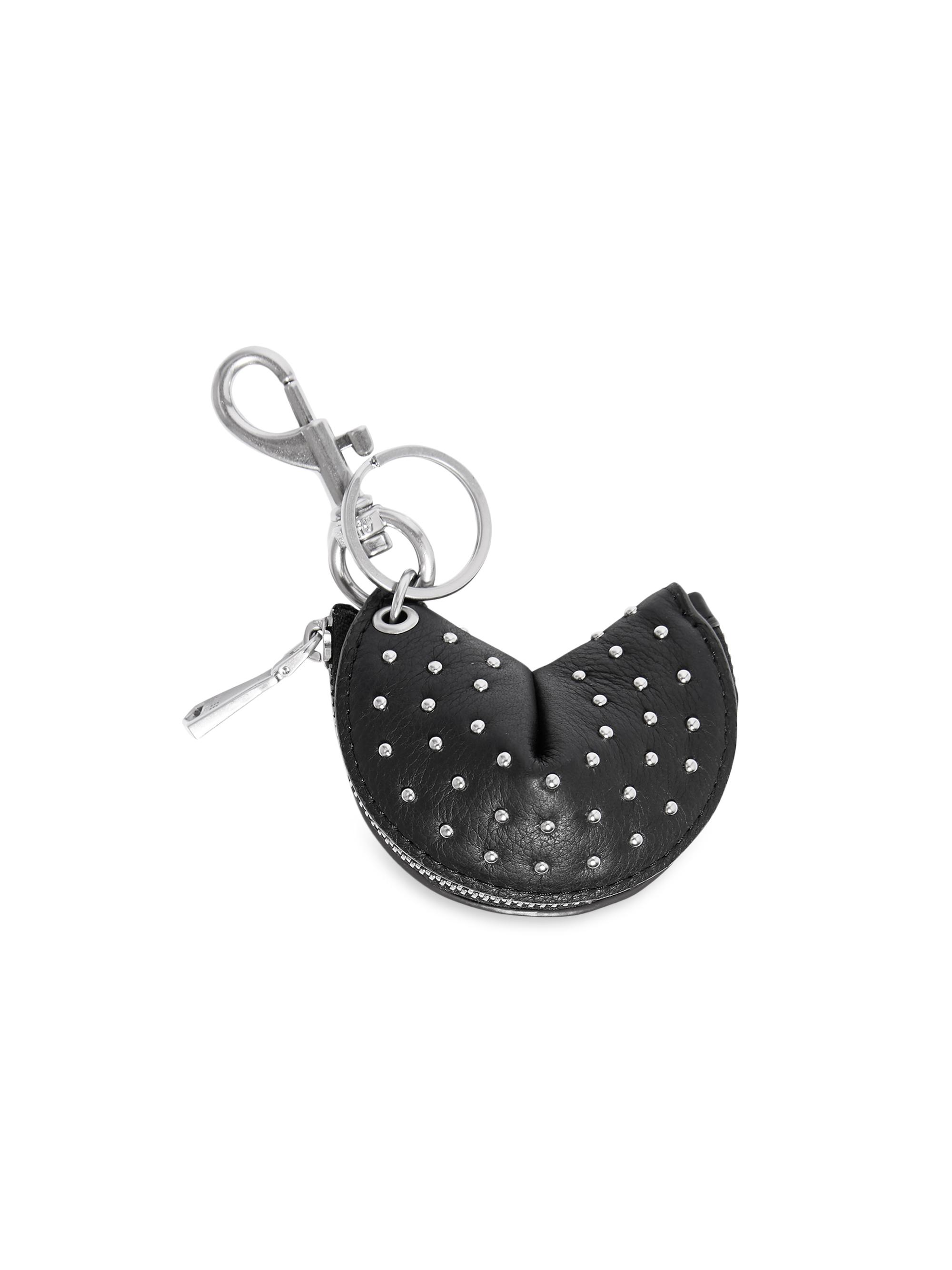 Aimee Kestenberg Women's Fortune Zip Charm - Black Studded