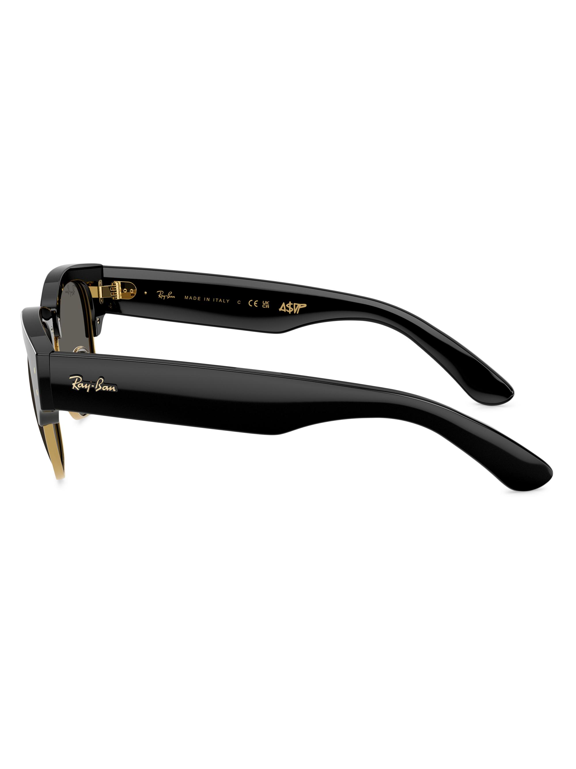 Ray-Ban A$AP Rocky Blacked Out 0RB0316s 53MM Mega Clubmaster