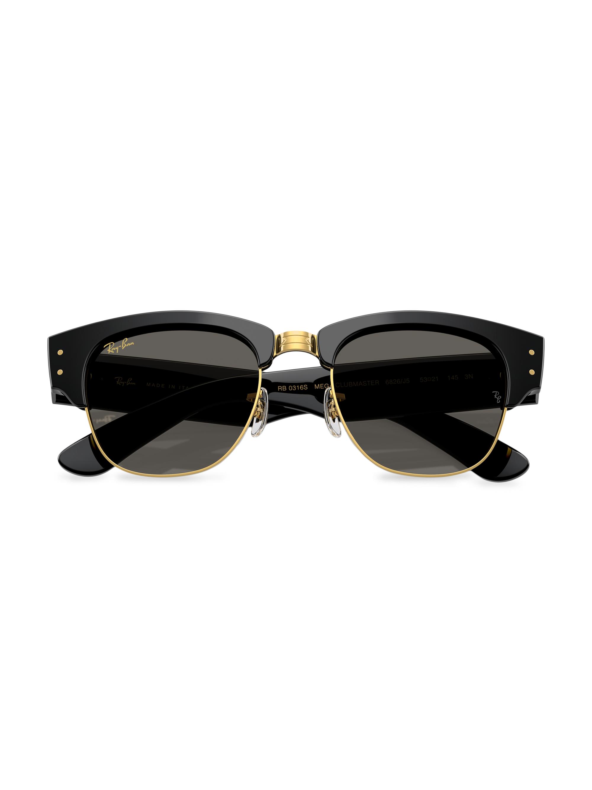 新品未使用　RayBan × A$AP Rocky 限定コラボ　RB0316S Ray-Ban x A$AP Rocky Mega Clubmaster Blacked Out Collection