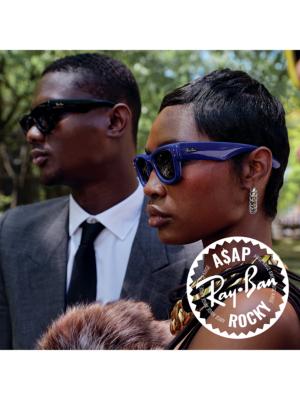 Ray-Ban A$AP Rocky 0Rb4940 47MM Wayfarer Puffer Square Sunglasses