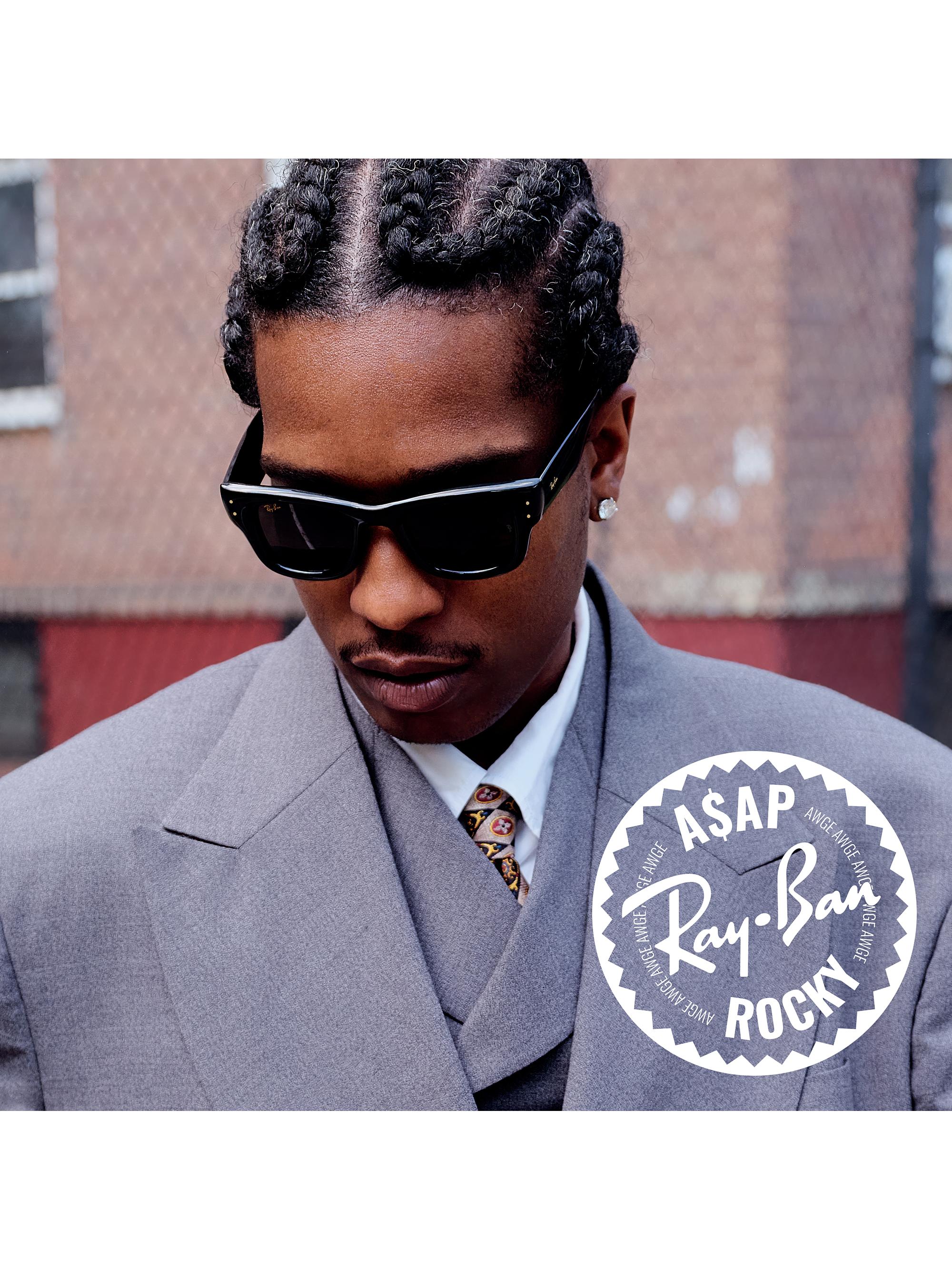 Ray-Ban A$AP Rocky 0Rb4940 47MM Wayfarer Puffer Square