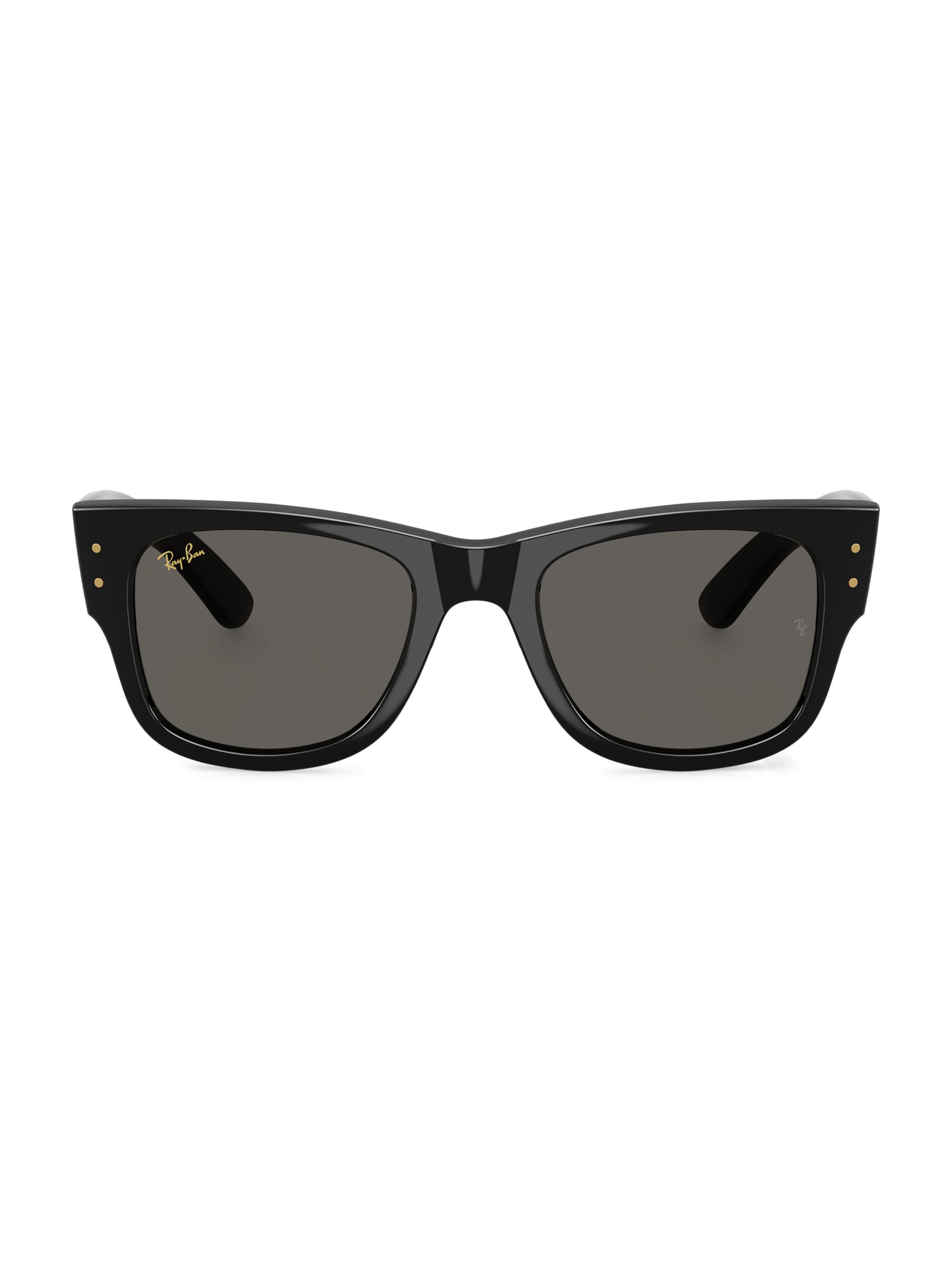 Ray-Ban Blacked Out Mega Wayfarer 51MM Square Sunglasses | Saks