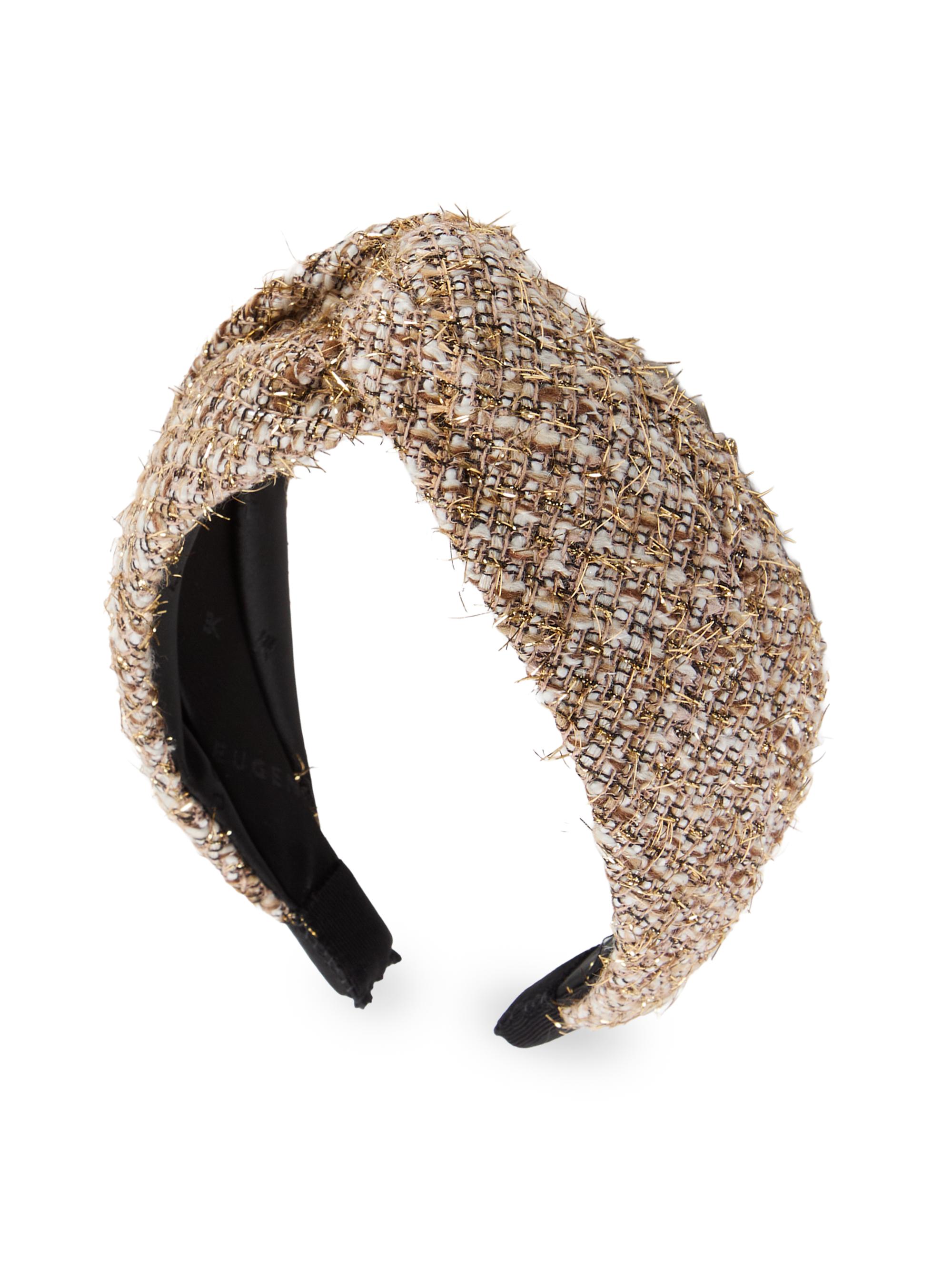 Eugenia Kim Women's Trish Tweed Headband - Camel Gold