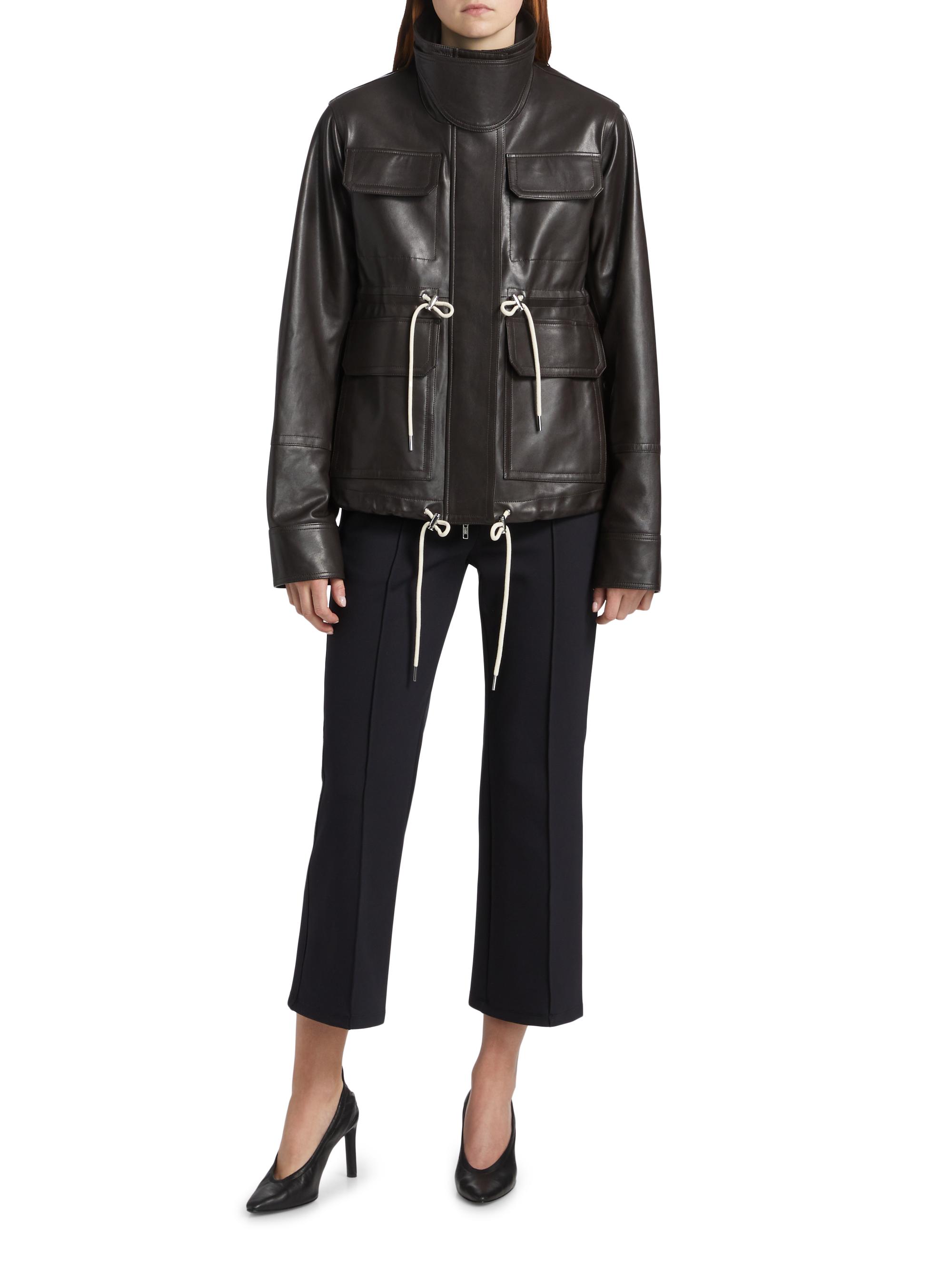 Co Leather Military Jacket | Saks Fifth Avenue