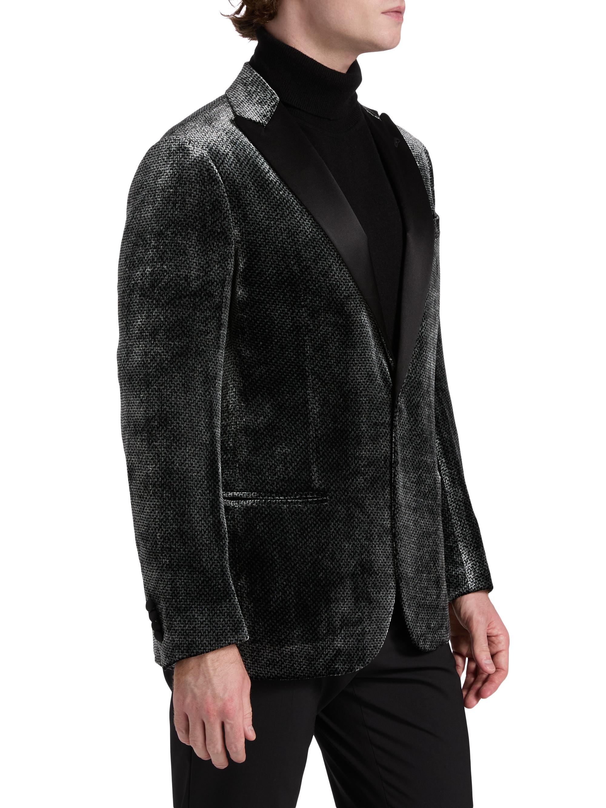 Giorgio Armani Textured Velvet Dinner Jacket | Saks Fifth Avenue