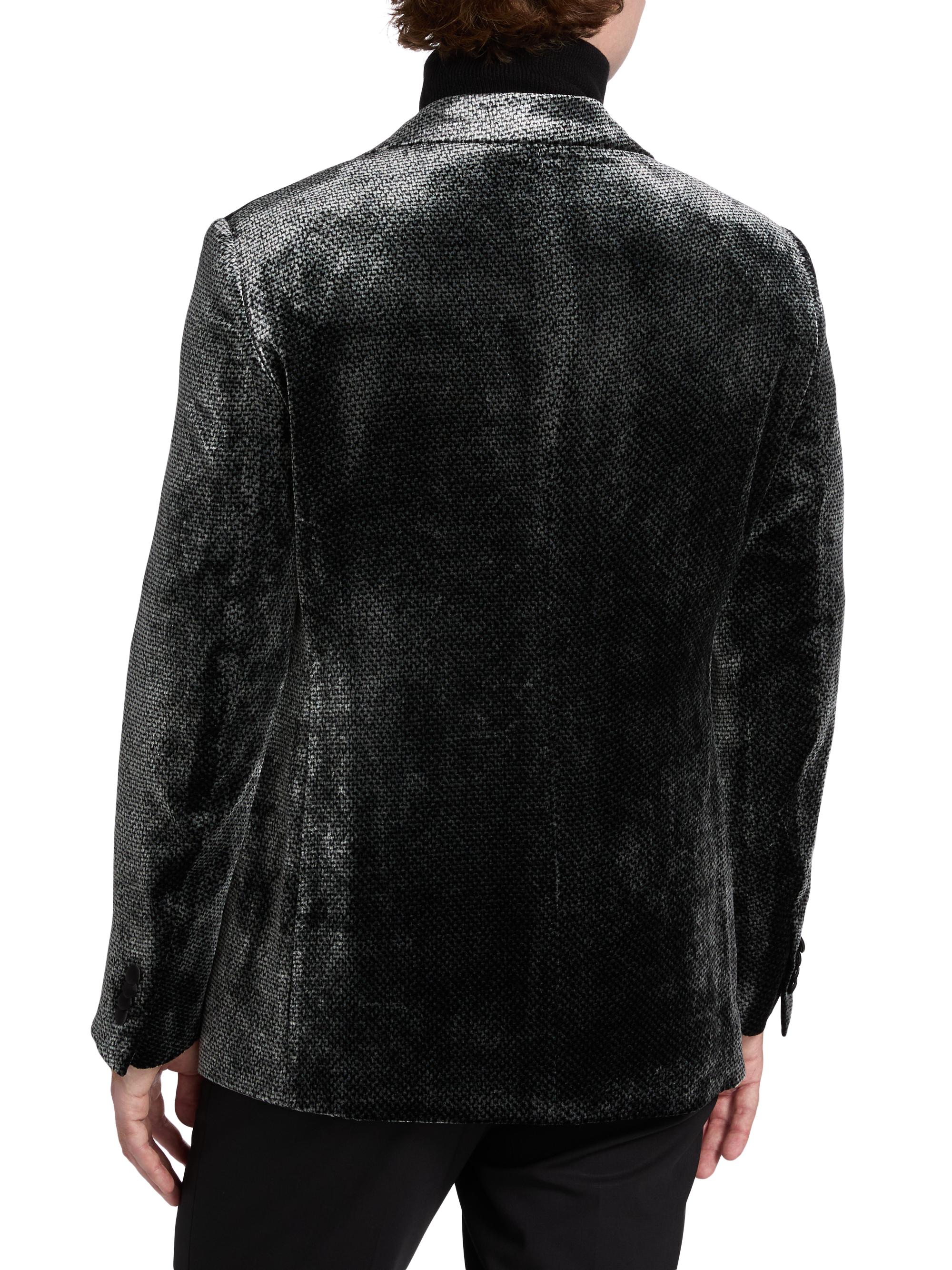 Giorgio Armani Textured Velvet Dinner Jacket | Saks Fifth Avenue