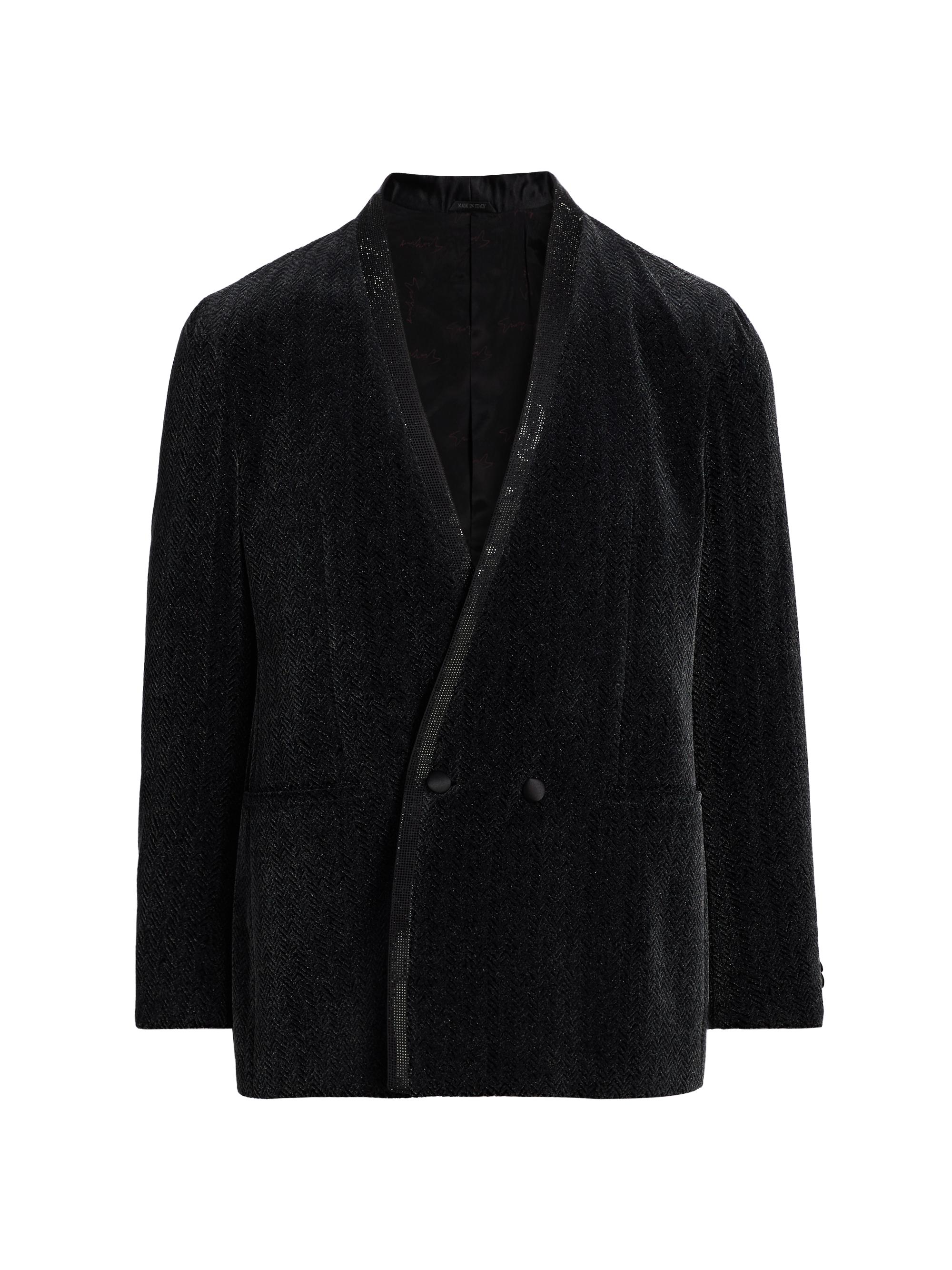 Giorgio Armani Textured Velvet Dinner Jacket | Saks Fifth Avenue