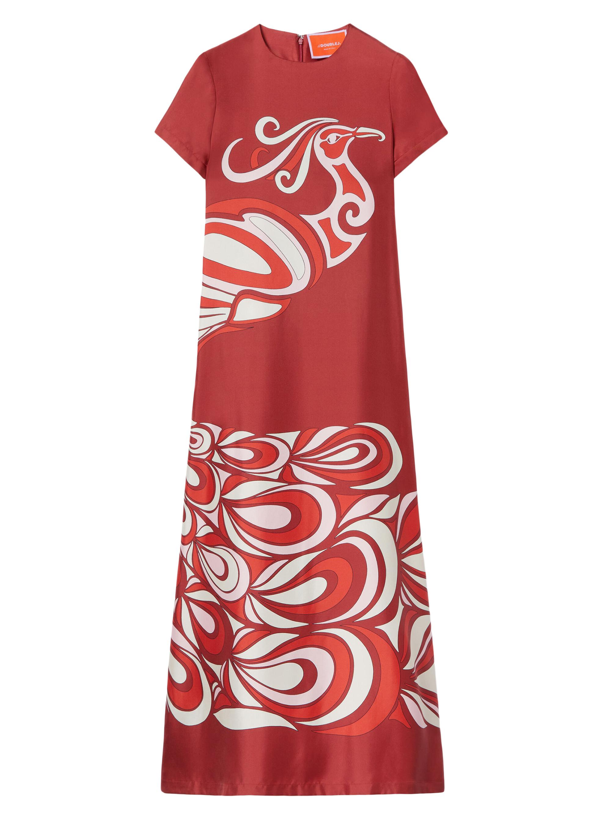 La DoubleJ Women's Swing Dress - Phoenix Place Bordeaux