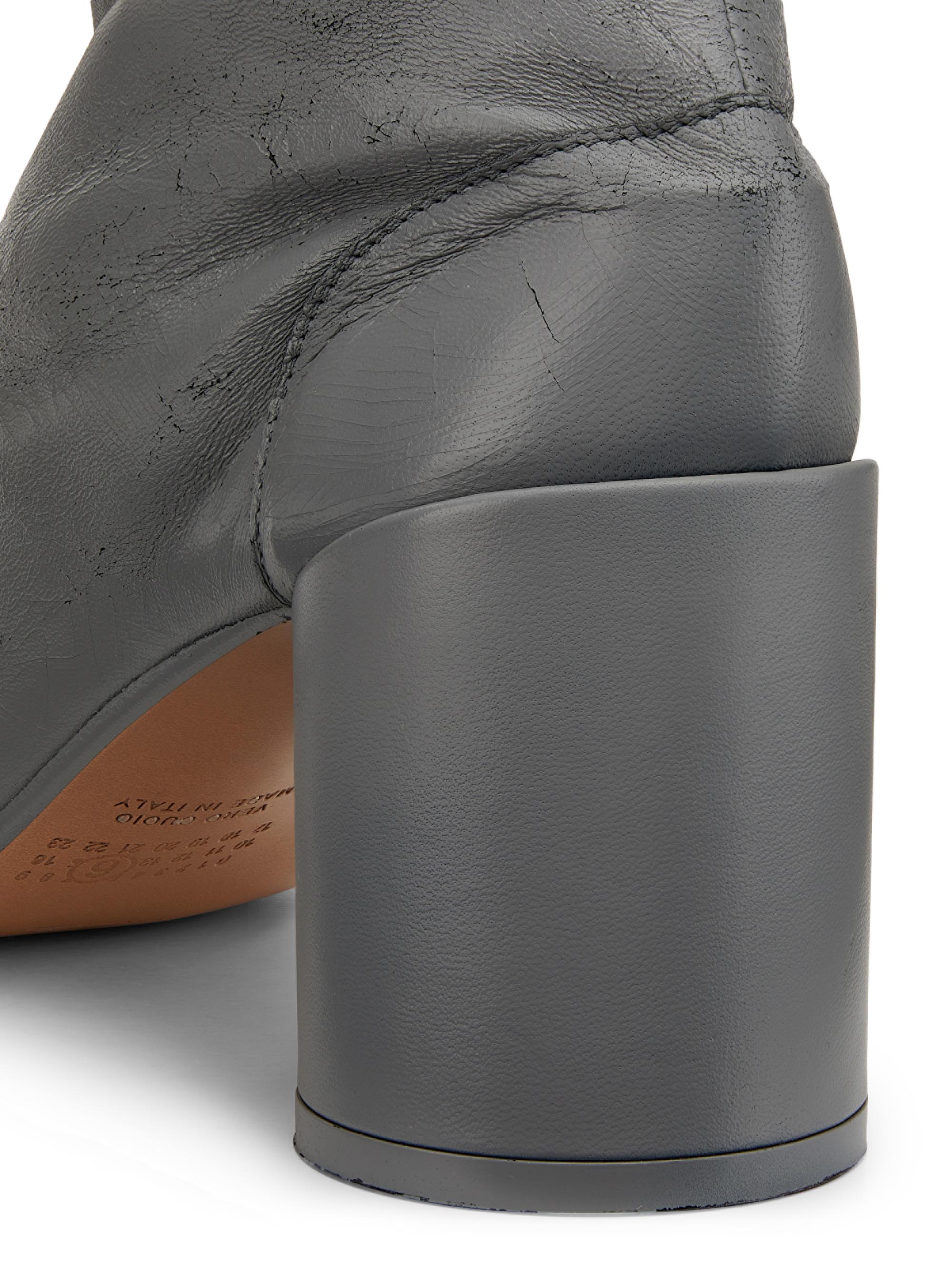 MM6 Maison Margiela 70MM Leather Ankle Boots | Saks Fifth Avenue