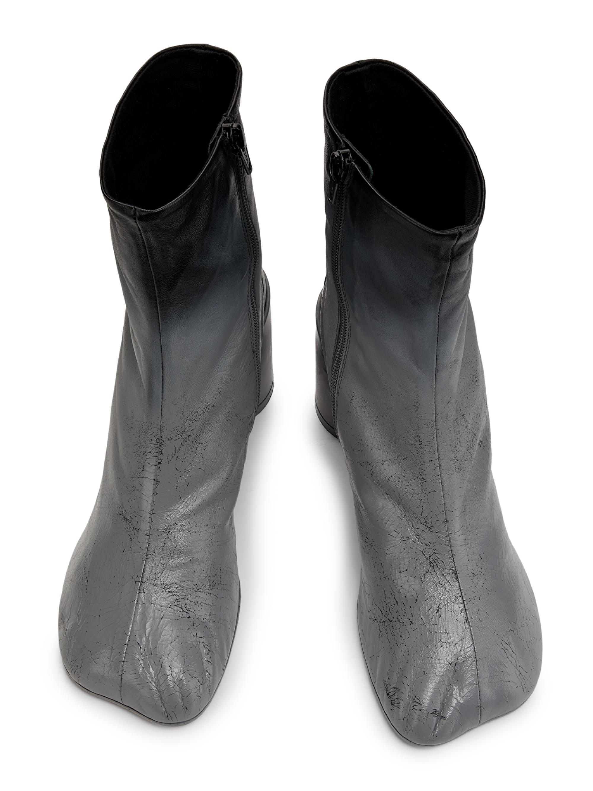 mm6 Maisonmargiela ブーツ MM6 Maison Margiela 70MM Leather Ankle Boots | Saks Fifth Avenue