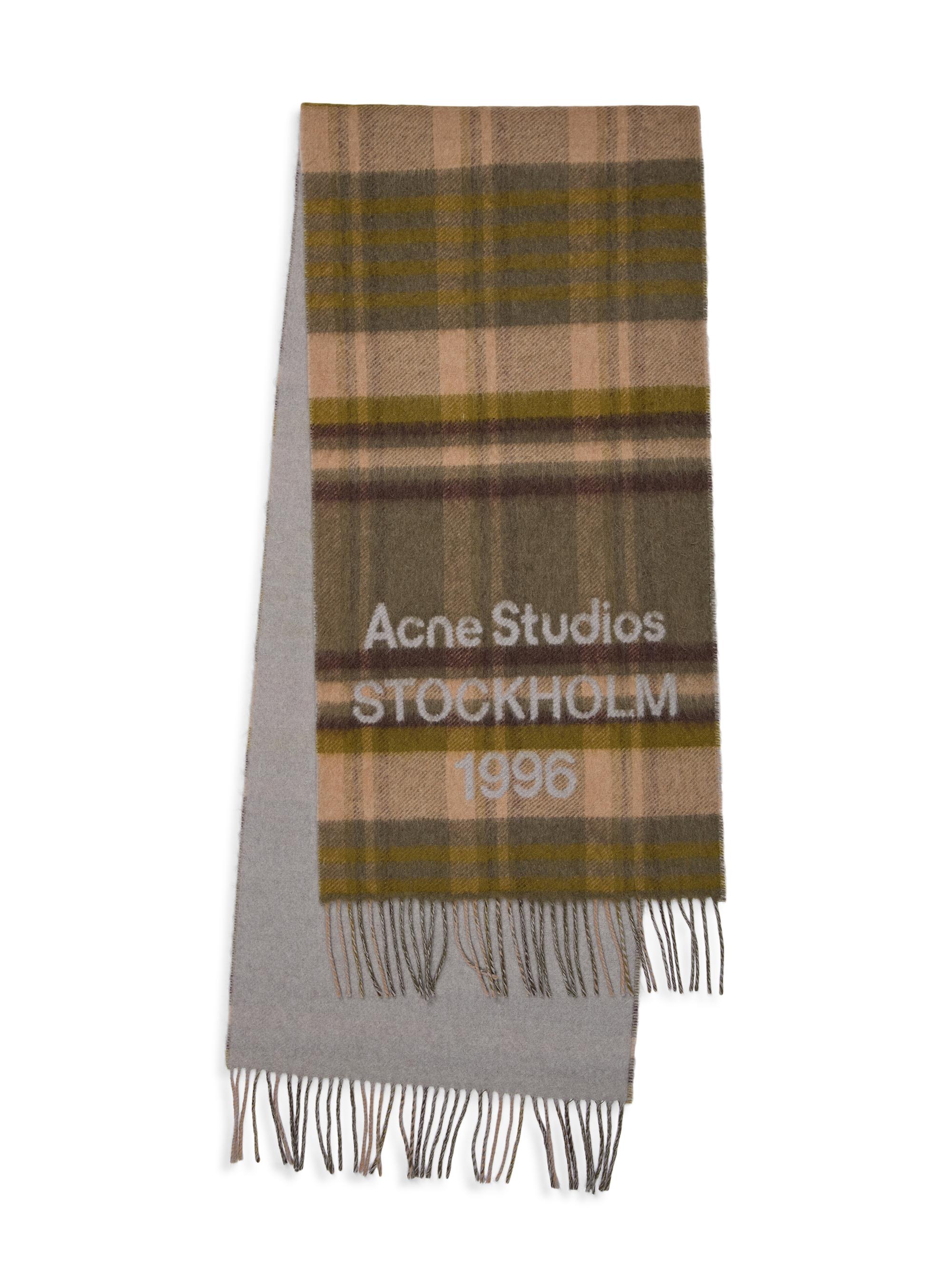 Acne Studios Venus 1996 Check Wool Scarf | Saks Fifth Avenue