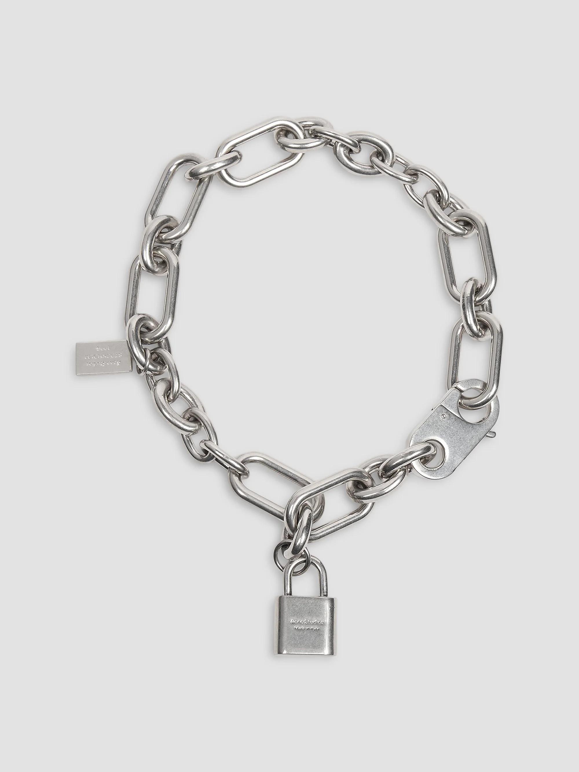 Acne Studios Ainlock Brass Necklace | Saks Fifth Avenue