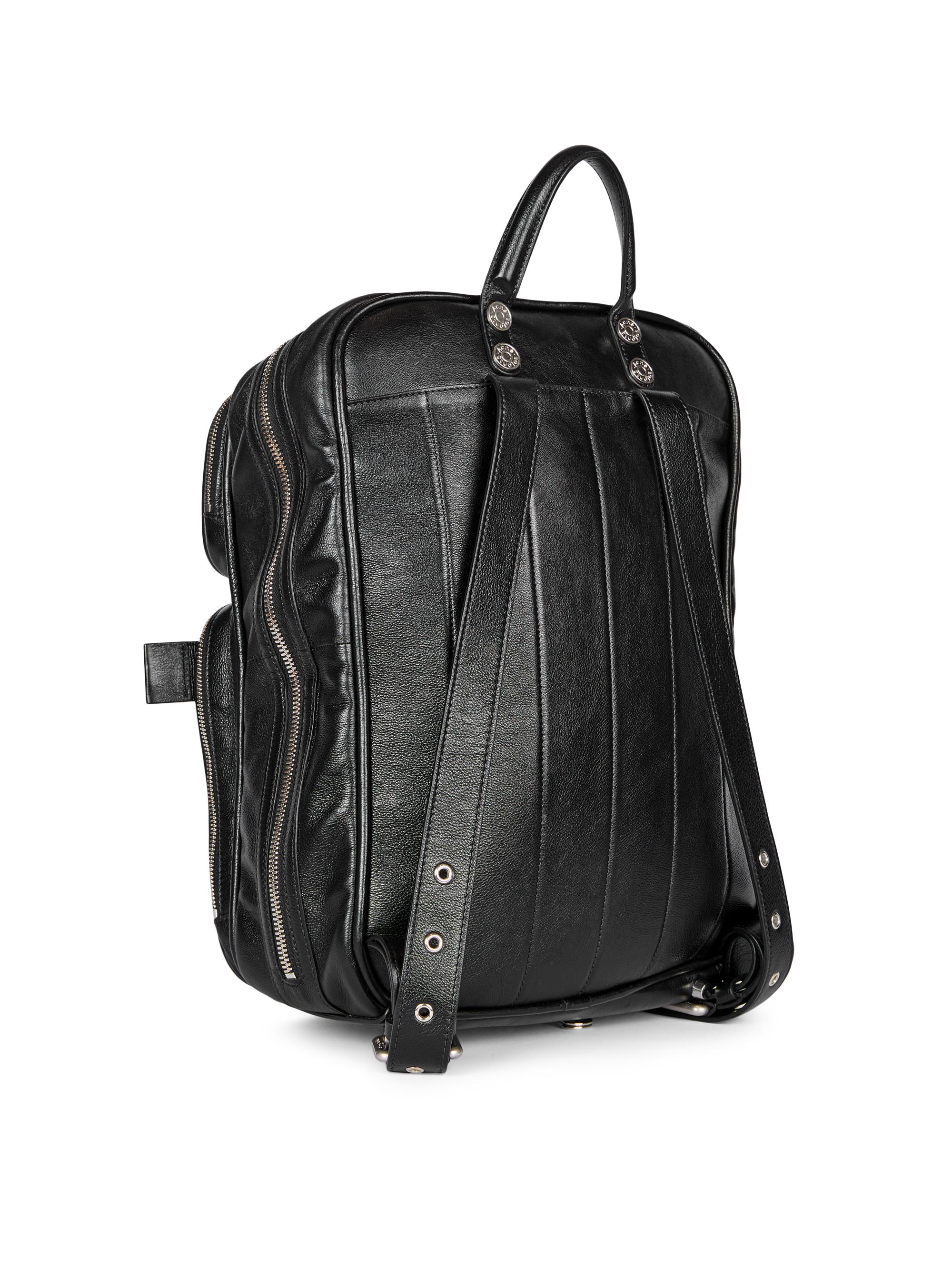 Acne Studios Camero Leather Backpack | Saks Fifth Avenue