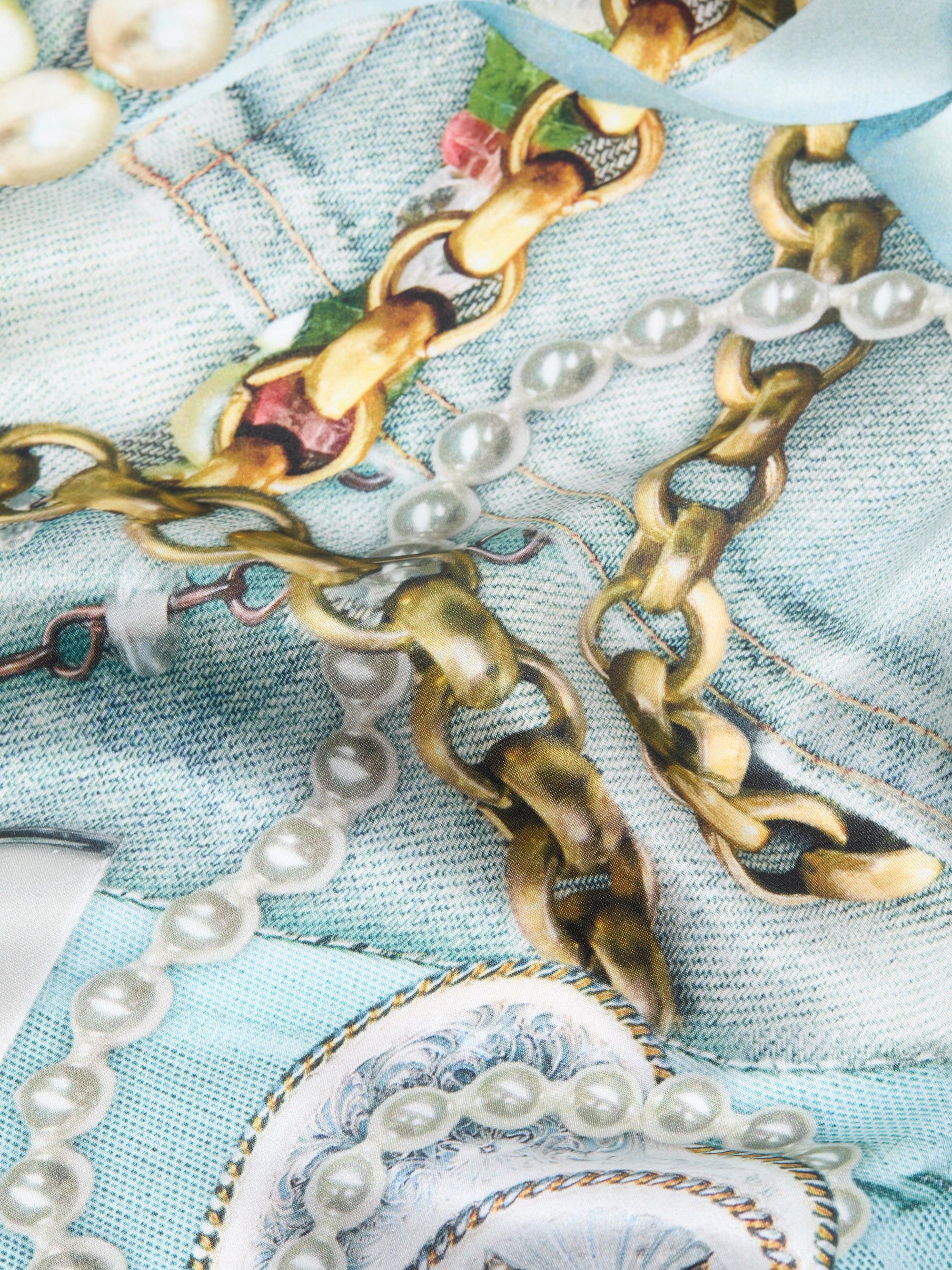 Acne Studios Printed Silk Scarf | Saks Fifth Avenue