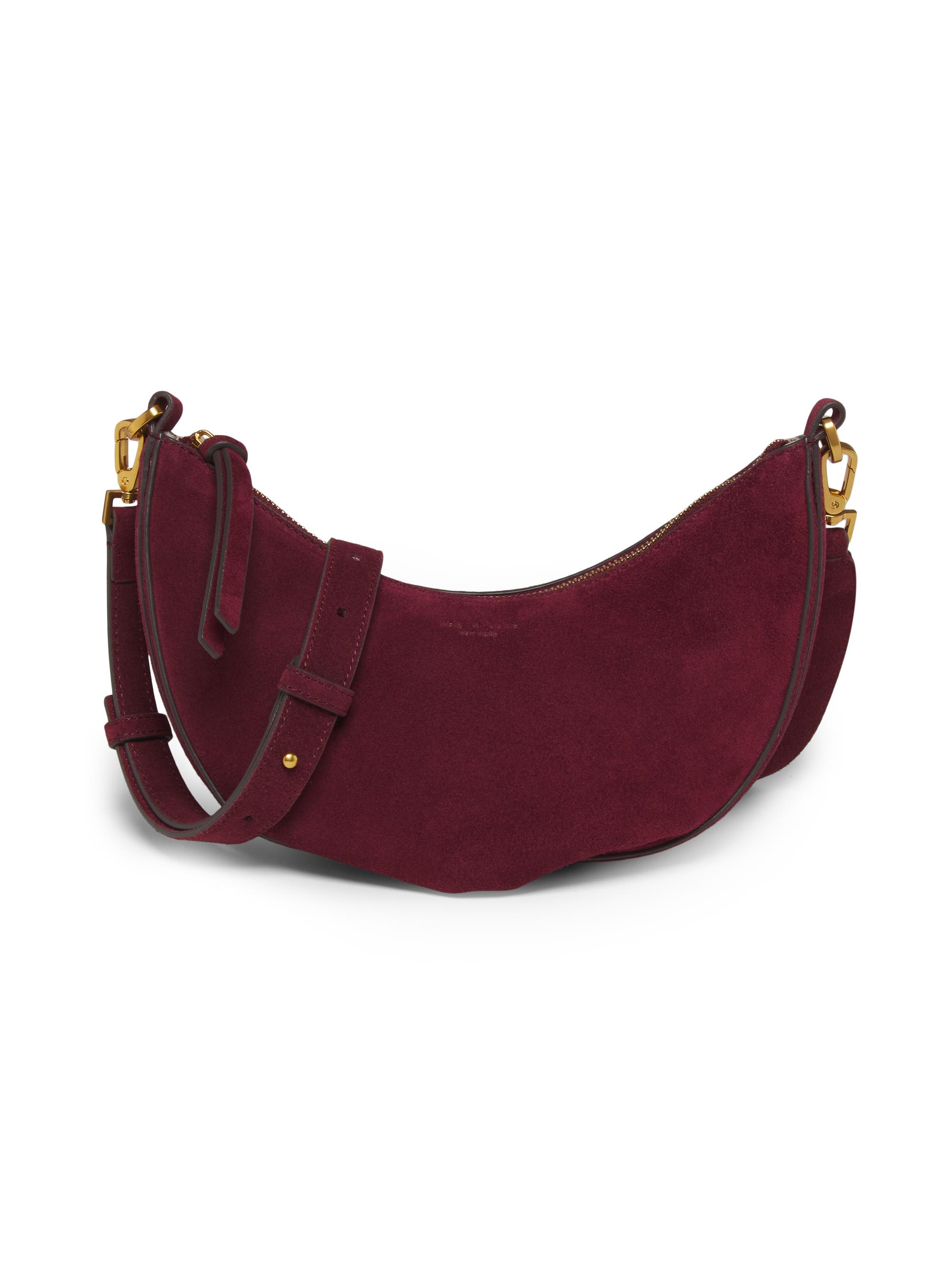 rag & bone Women's Alix Suede Crossbody Bag - Garnet