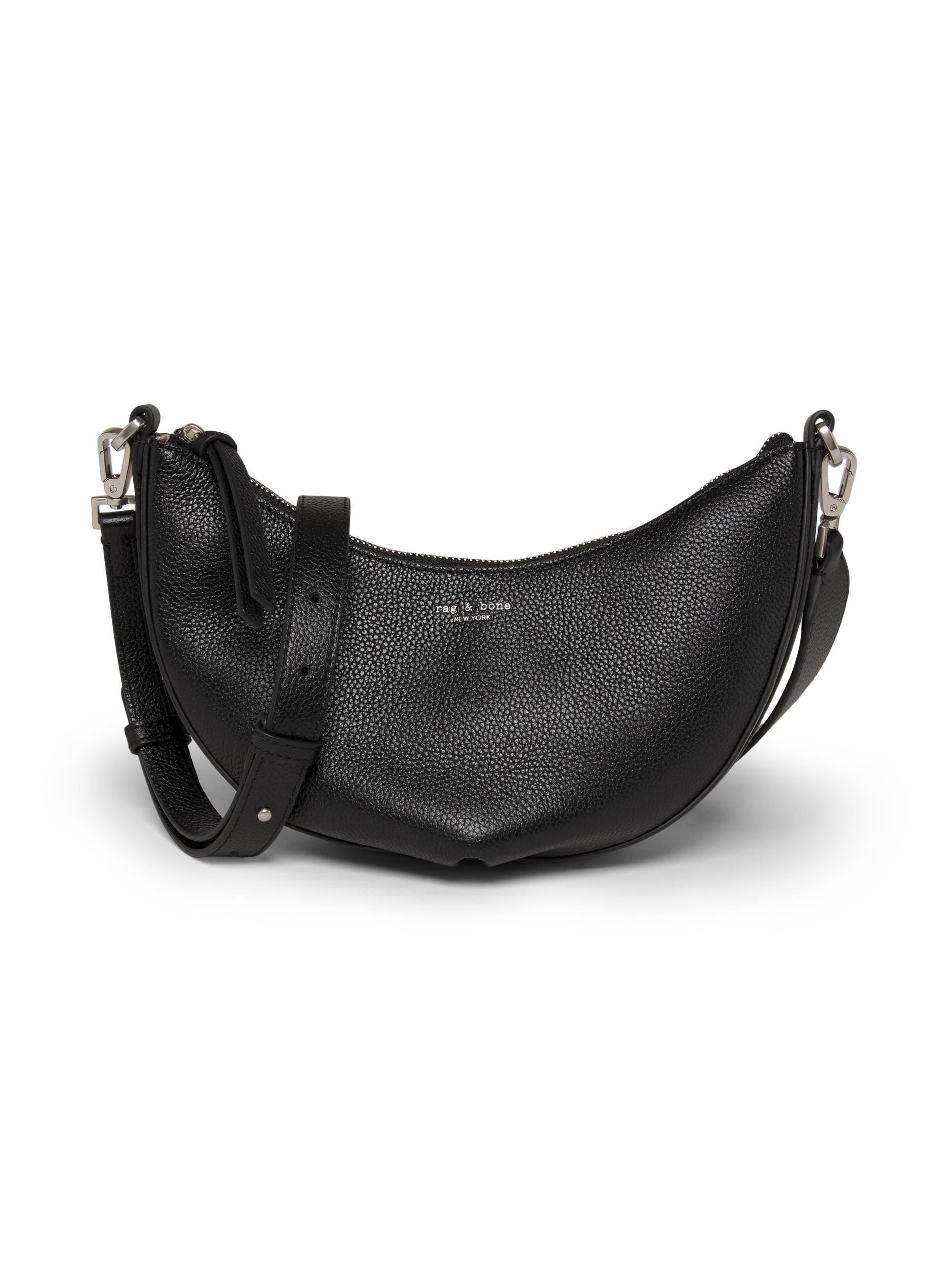 rag & bone Women's Alix Leather Crossbody Bag - Black