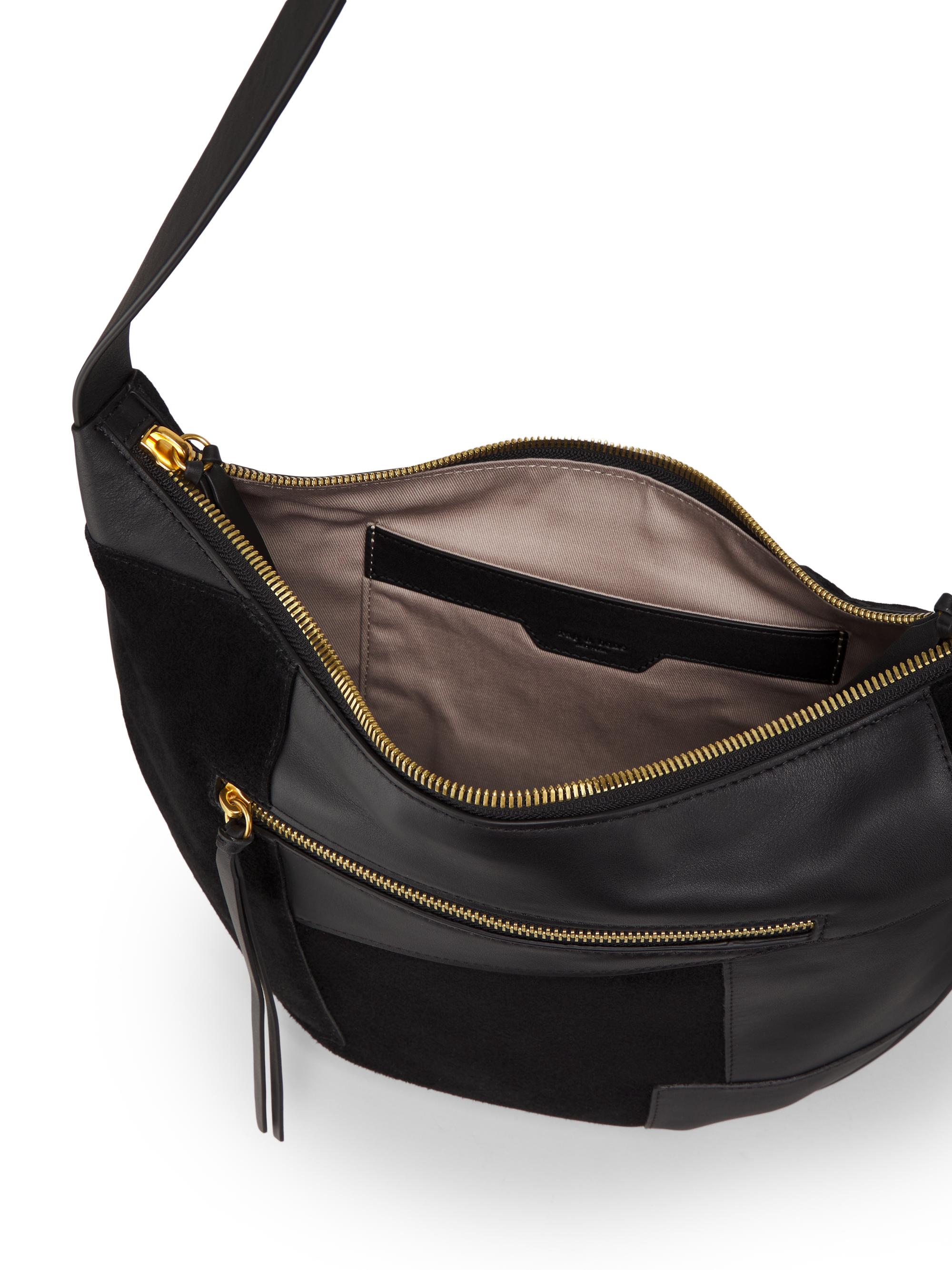 Mercer Medium Leather Hobo Bag